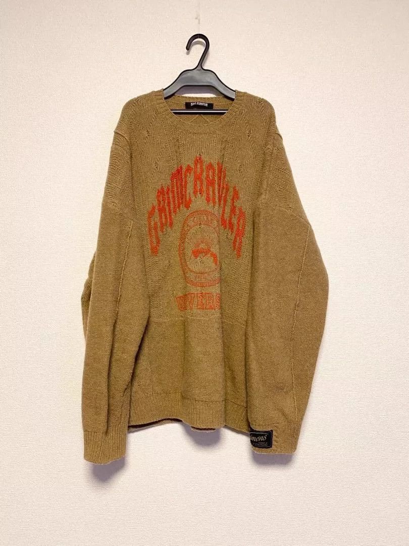 Raf Simons Raf Simons 22SS College Style Knitted Sweater -DMC Size US S / EU 44-46 / 1 - 1 Thumbnail
