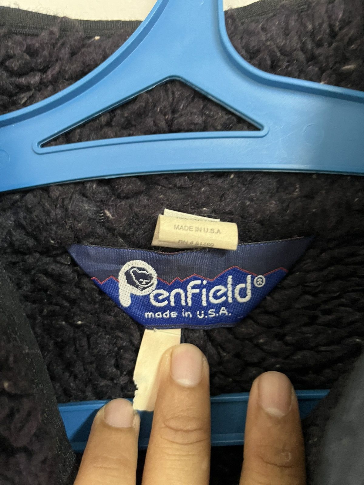 Penfield 🔥 PENFIELD MADE IN USA deep pile lining OUTDOOR Size US L / EU 52-54 / 3 - 7 Thumbnail