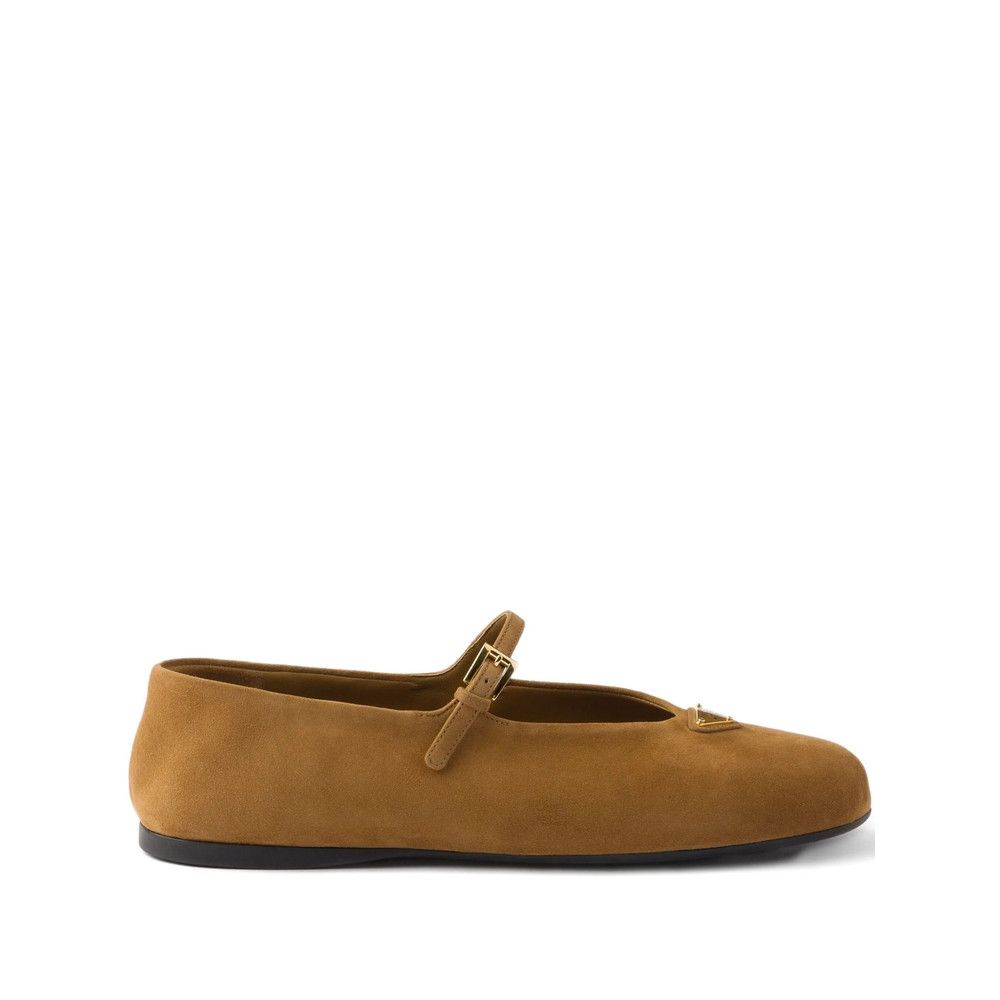 Prada Prada BROWN Ballet Flats Size US 6 / IT 36 - 1 Thumbnail