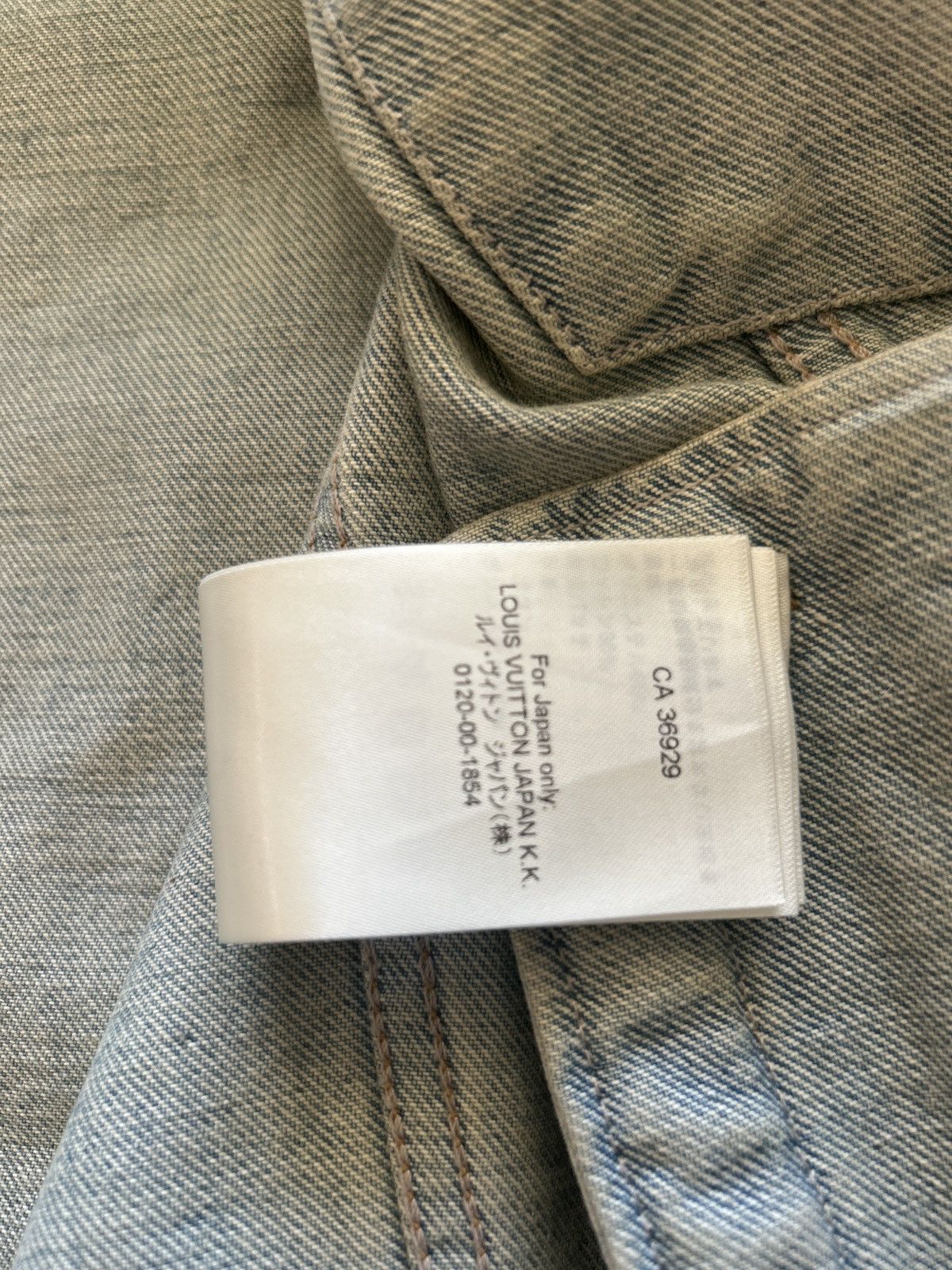 Louis Vuitton Denim Trucker Jacket Size US M / EU 48-50 / 2 - 6 Thumbnail