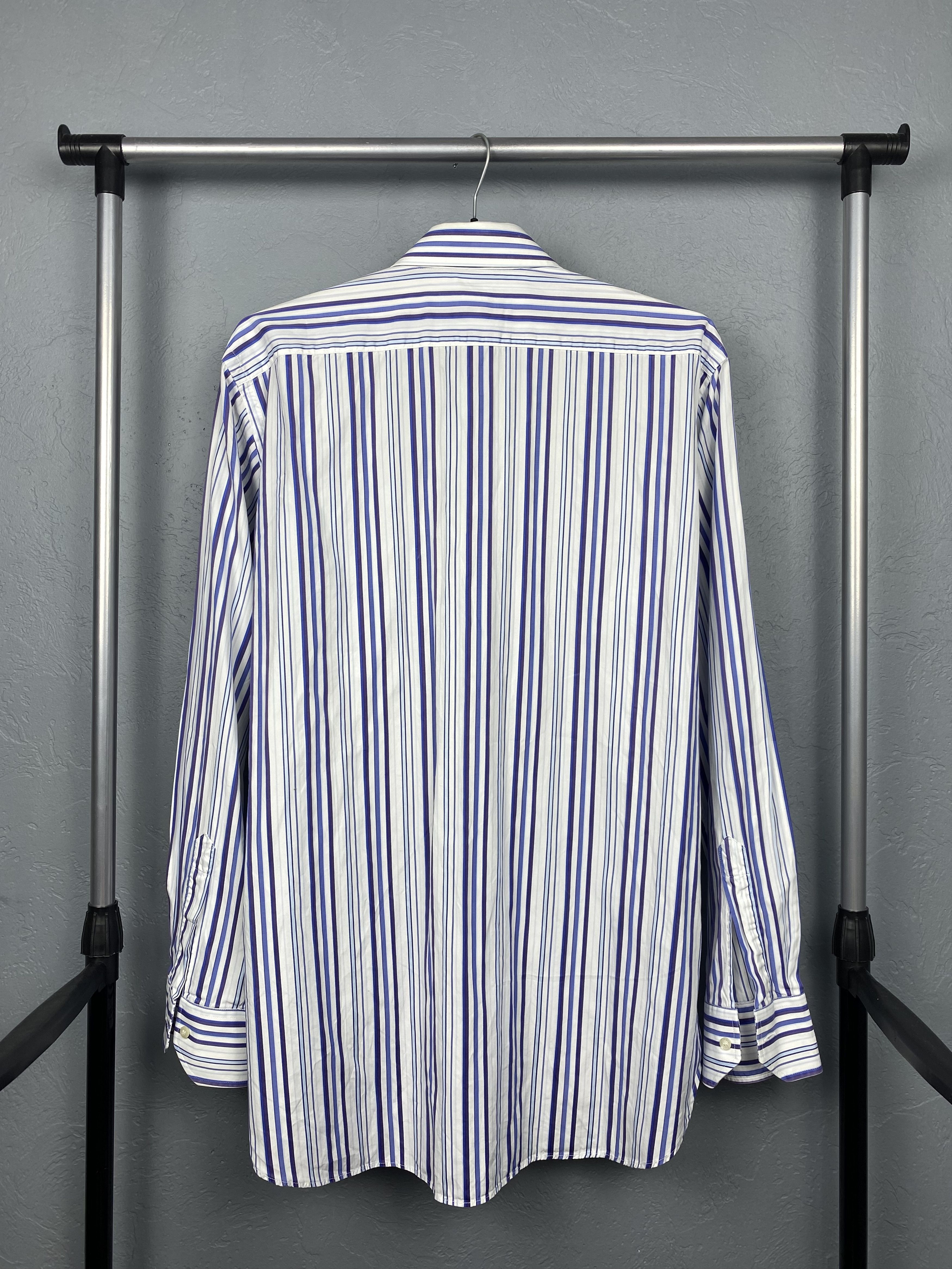 Etro Etro Milano Mens Long Sleeve Shirt Size US L / EU 52-54 / 3 - 7 Thumbnail