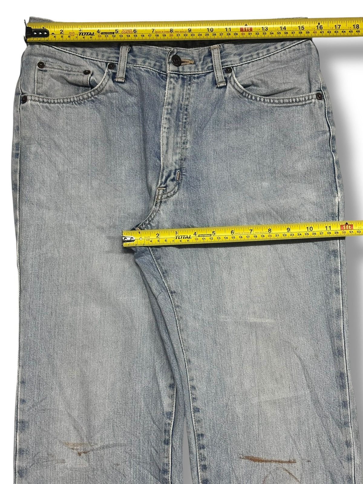 Edwin Edwin Vintage Us Classic Baggy Loose Style With BlueWash Size US 31 - 14 Thumbnail