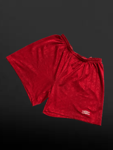 Umbro Umbro Short Red Logo Vintage Size US 34 / EU 50 - 1 Thumbnail