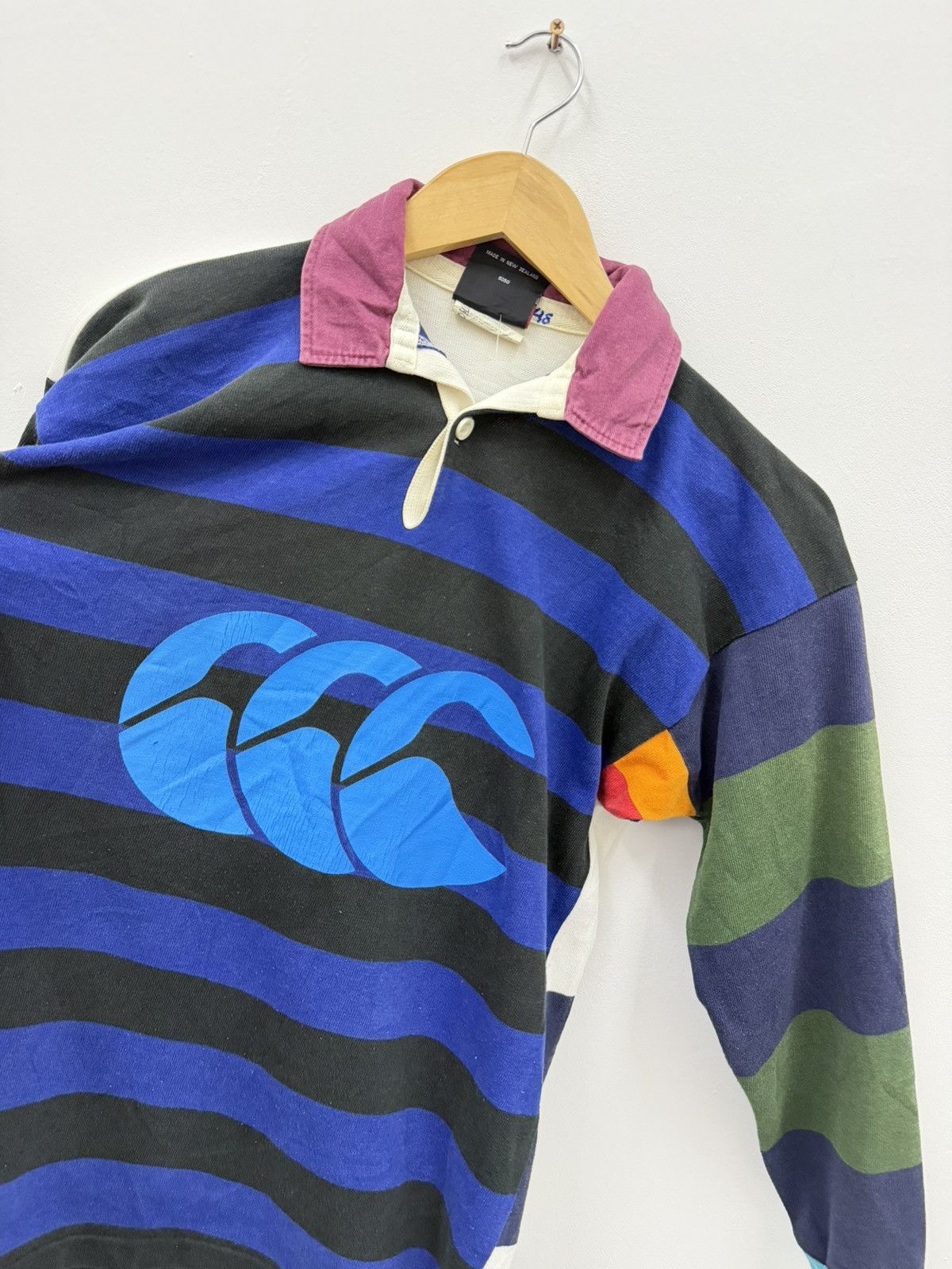 Canterbury of New Zealand Vintage Canterbury New Zealand Big Logo Polo Rugby Size US S / EU 44-46 / 1 - 6 Thumbnail