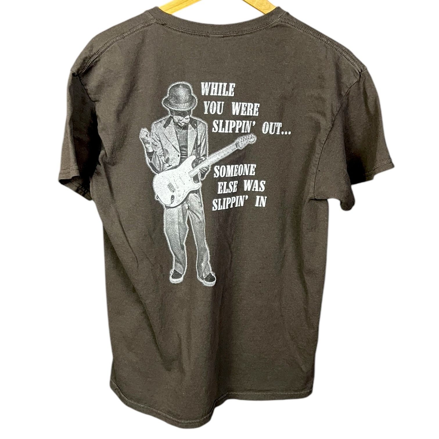 Gildan Men's Buddy Guy Concert T-Shirt - Slippin' Out / Slippin' In Size US L / EU 52-54 / 3 - 3 Thumbnail