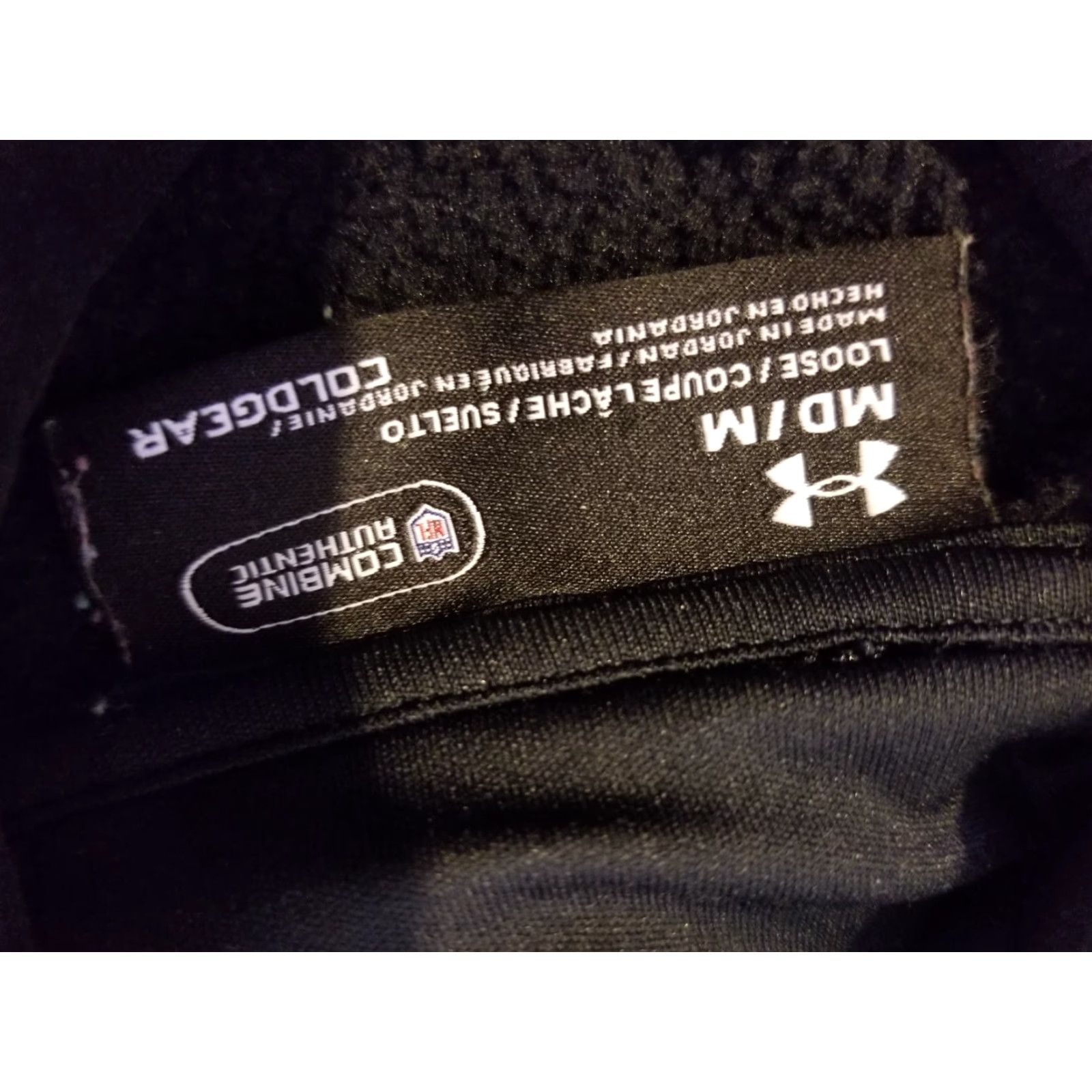 Under Armour Under Armour Carolina Panthers Hoodie Mens M Black Athletic Size US M / EU 48-50 / 2 - 2 Thumbnail