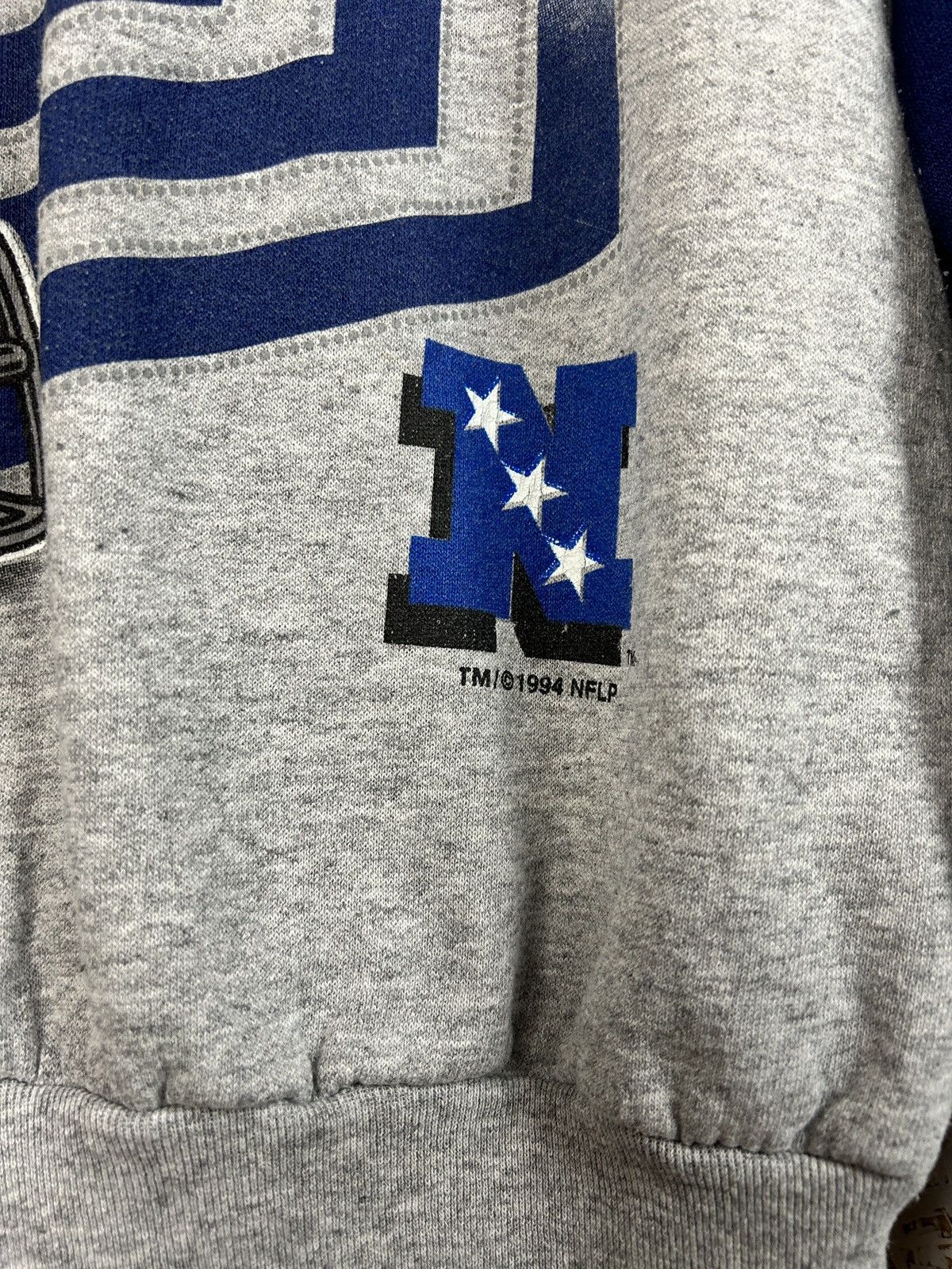 NFL Vintage Dallas Cowboys NFL 1994 Teamwork AOP Sweatshirt Size US XL / EU 56 / 4 - 4 Thumbnail