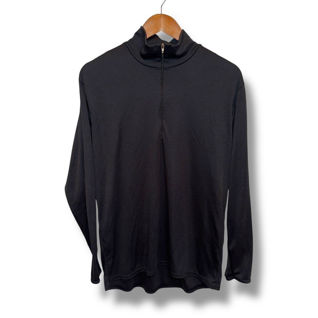Patagonia Black Patagonia Capilene Made in USA 1/4 Zip SweatShirt Size Size US L / EU 52-54 / 3 - 1 Thumbnail