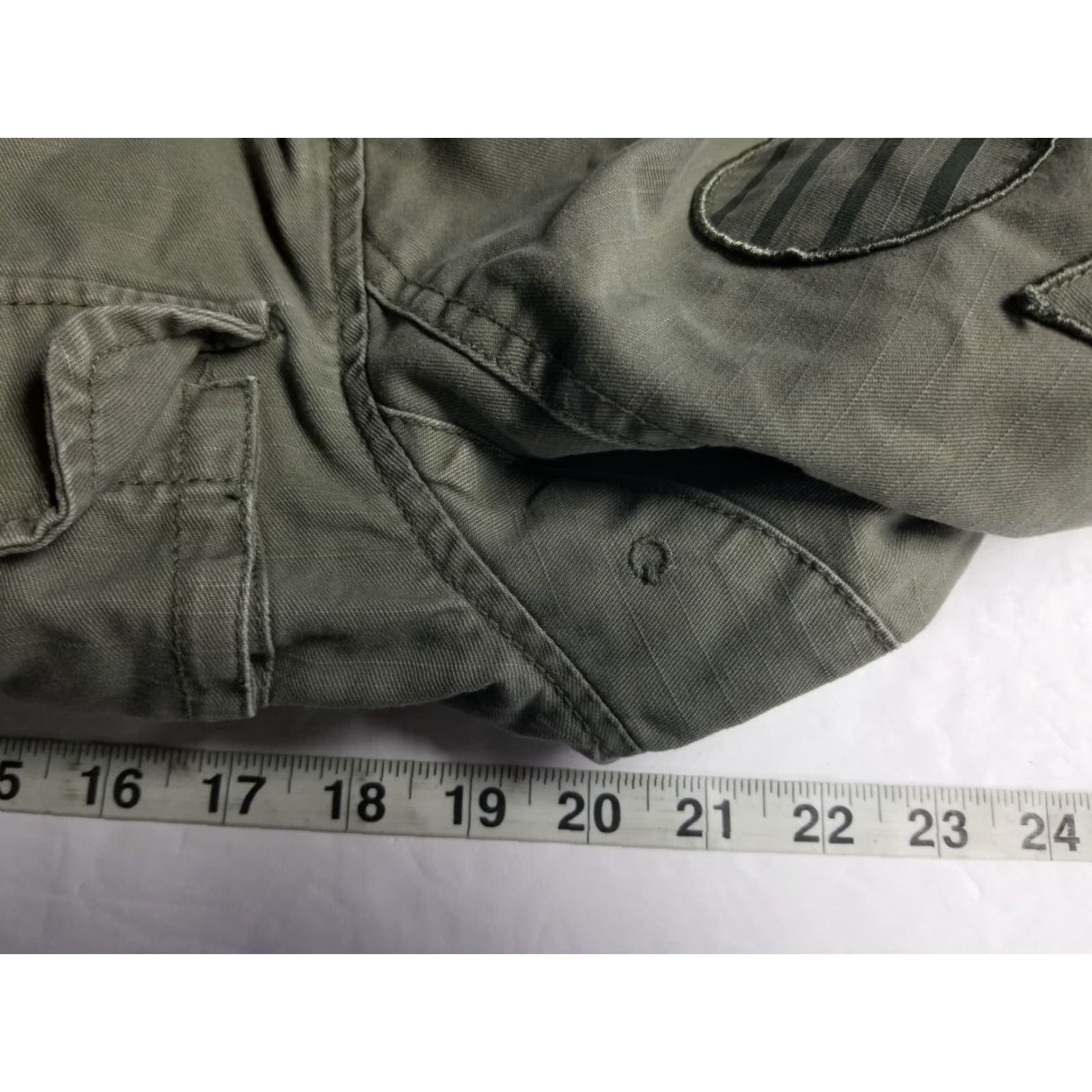 Olive VINTAGE Quicksilver Military Jacket Army Olive Green Men Size Medium Distressed Size US M / EU 48-50 / 2 - 4 Thumbnail