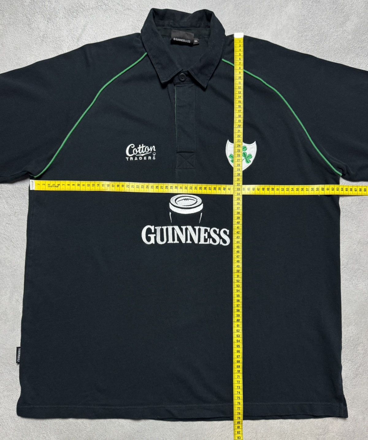 Cotton Traders Ireland Rugby Shirt Jersey Cotton Traders Guinness Size US XL / EU 56 / 4 - 18 Thumbnail
