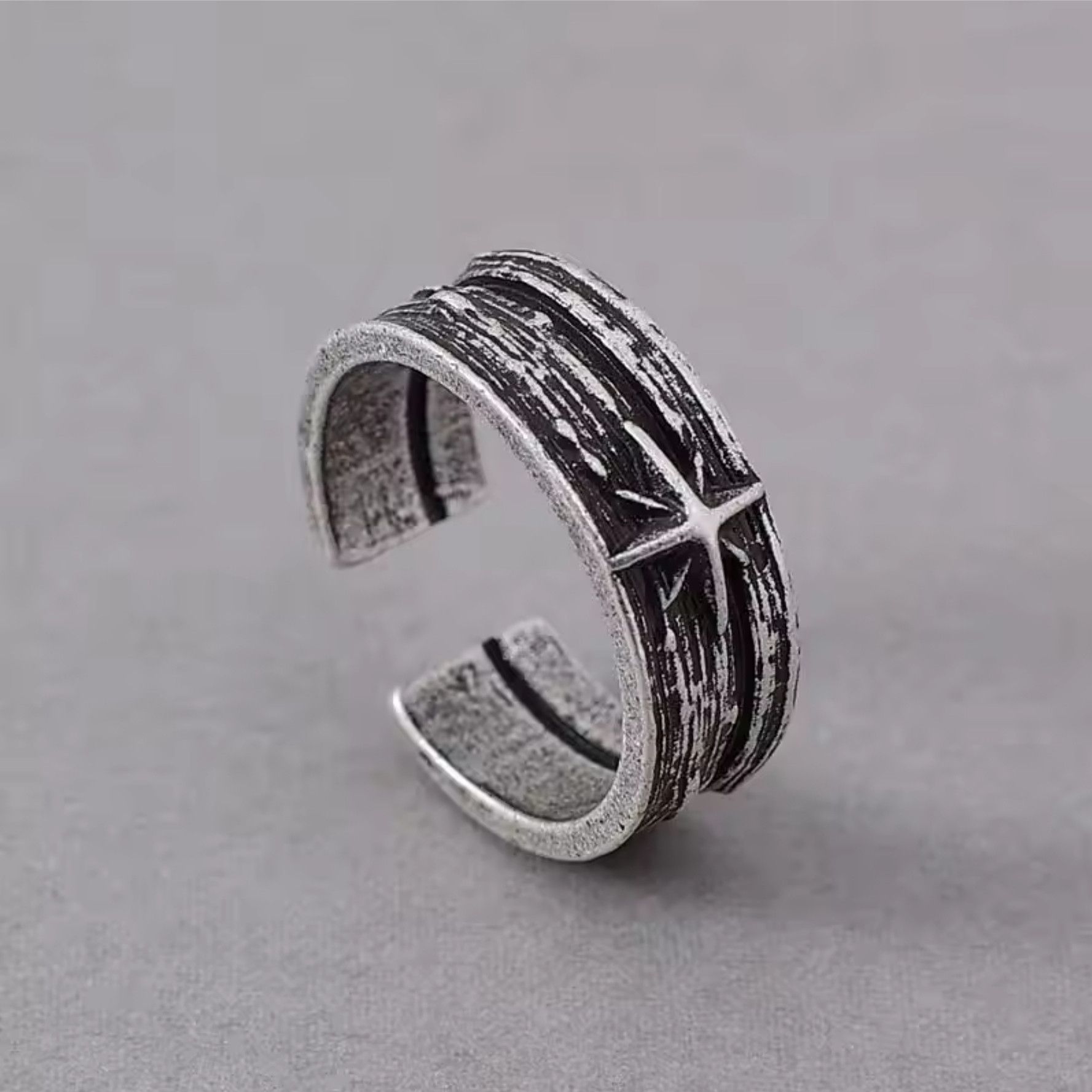Jewelry Resizable Retro Stary Night Art Ring Ring Size ONE SIZE - 2 Thumbnail