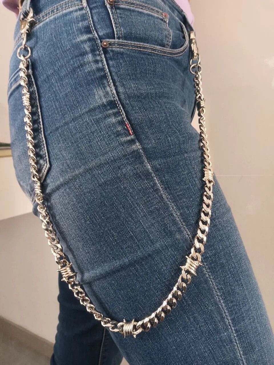 Jewelry Punk Hip Hop Waist Chain Size ONE SIZE - 1 Thumbnail