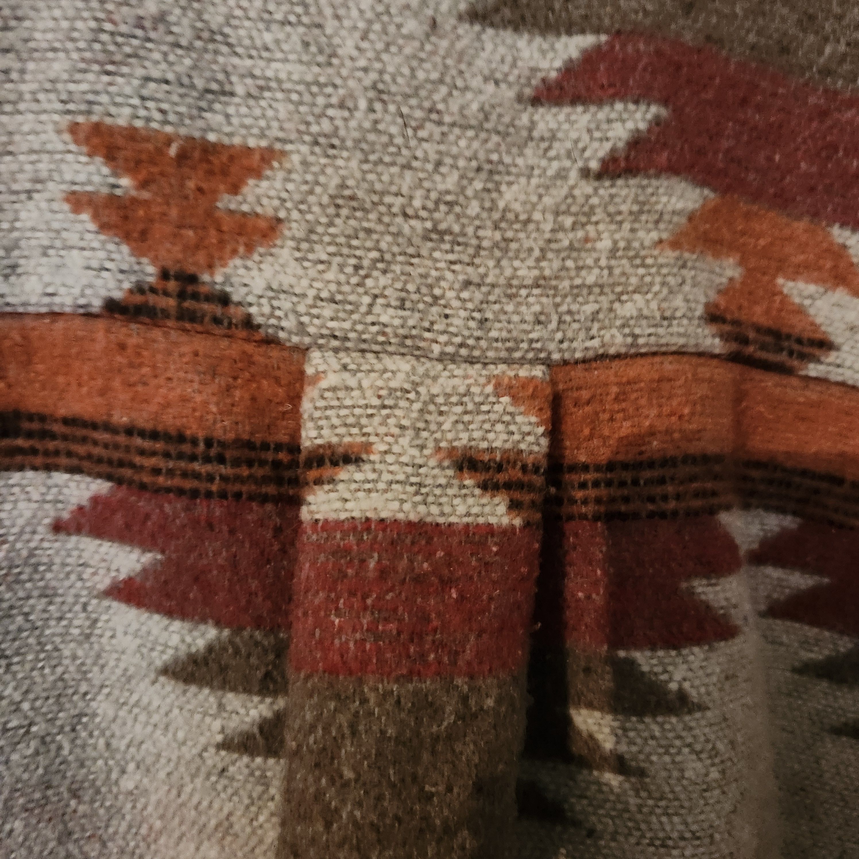 Other La Miel Women's Aztec Southwestern Jacket Button Frayed Sz M Size M / US 6-8 / IT 42-44 - 8 Thumbnail