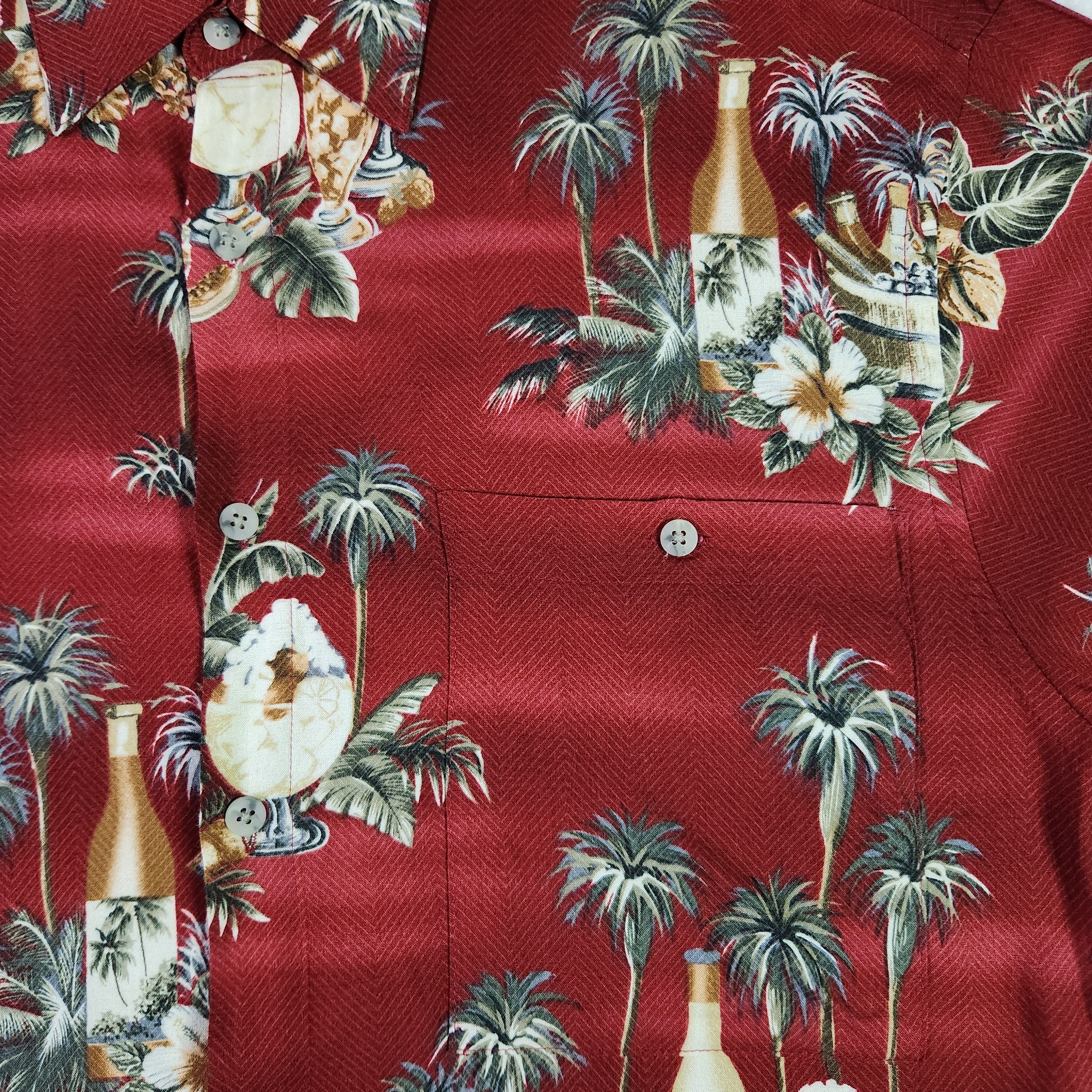 Pierre Cardin Pierre Cardin VINTAGE Hawaiian Shirt Floral Short Sleeve Size US S / EU 44-46 / 1 - 3 Thumbnail