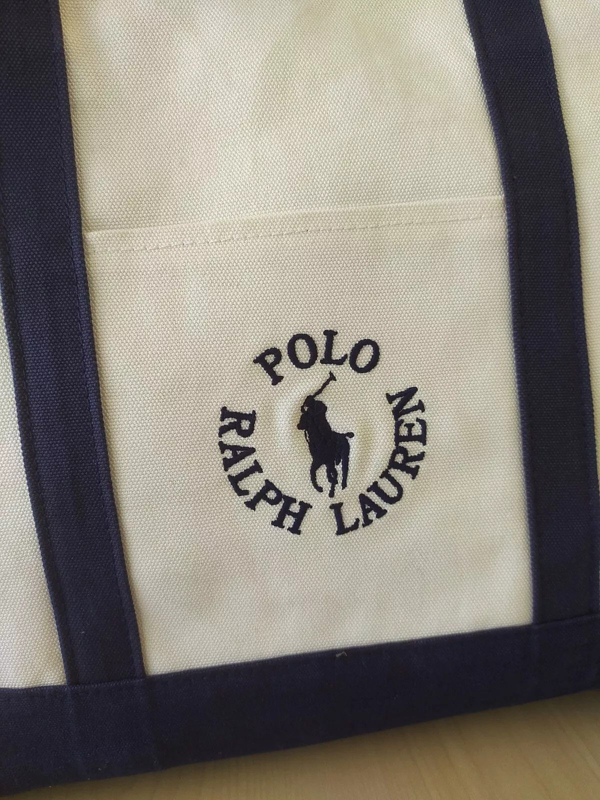 Polo Ralph Lauren Polo Ralph Lauren Logo-Embroidered Canvas Tote Bag IFD 8046 Size ONE SIZE - 2 Thumbnail