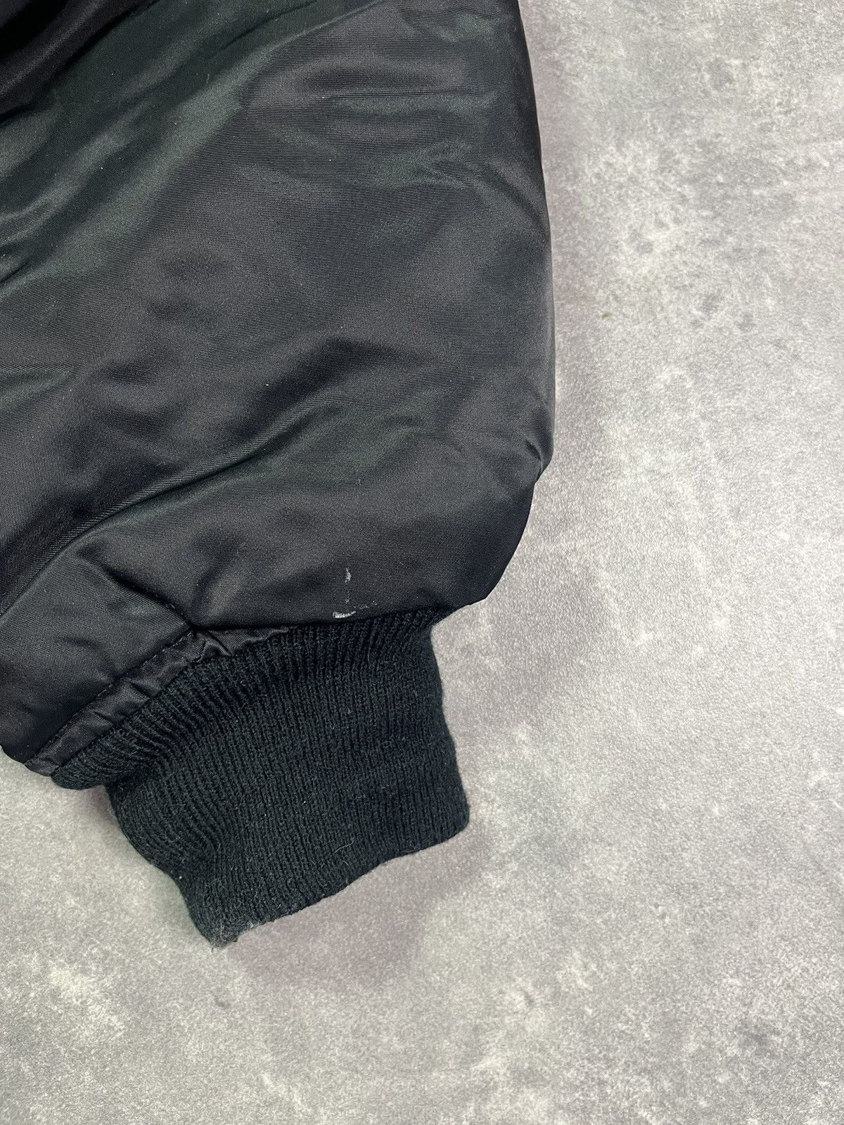 Japanese Brand Canyon Rock Vintage Black MA-1 Bomber Jacket XXL Baggy Size US XXL / EU 58 / 5 - 8 Thumbnail