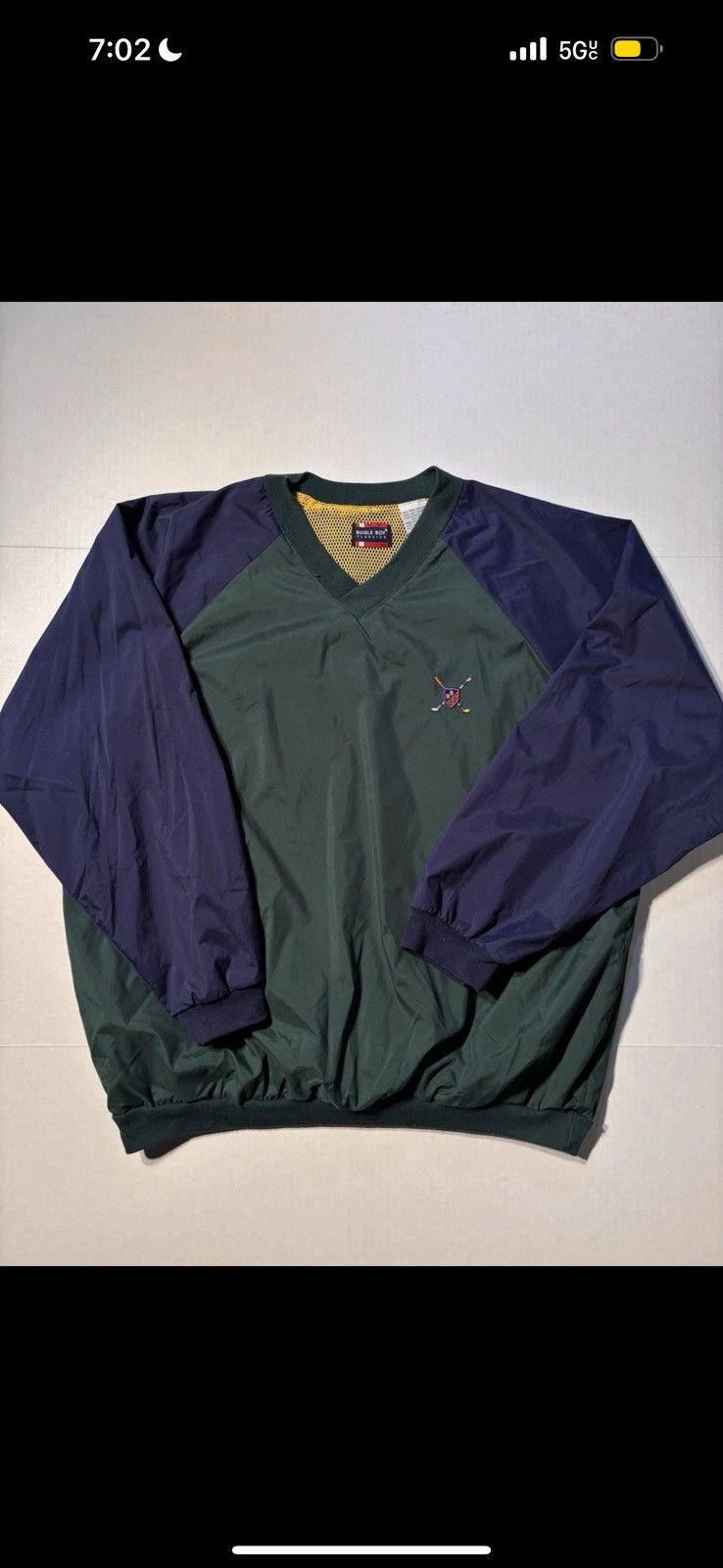 Bugle Boy Vtg Bugle Boy Classics 90’s Golf Color Block Windbreaker XL Size US XL / EU 56 / 4 - 1 Thumbnail