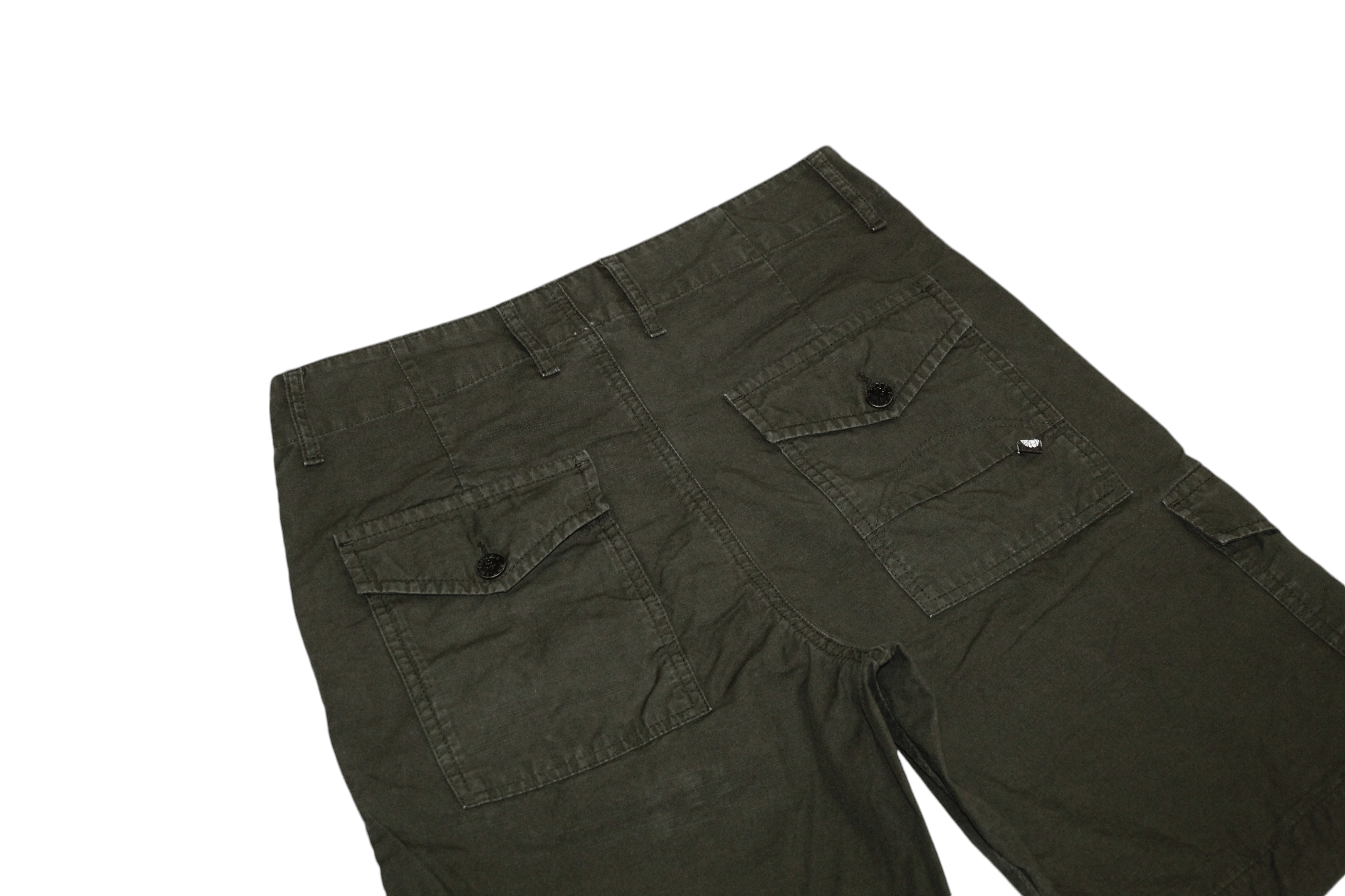 Pretty Green Pretty Green Utility Military Canvas Cargo Work Shorts Size US 29 - 7 Thumbnail