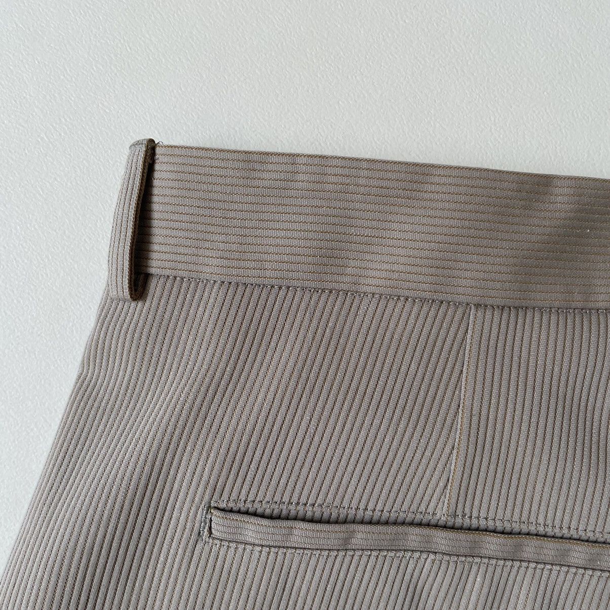 Our Legacy A/W 23 Lynx Grey Bedford Solaro Darien Pants Size US 32 / EU 48 - 16 Thumbnail
