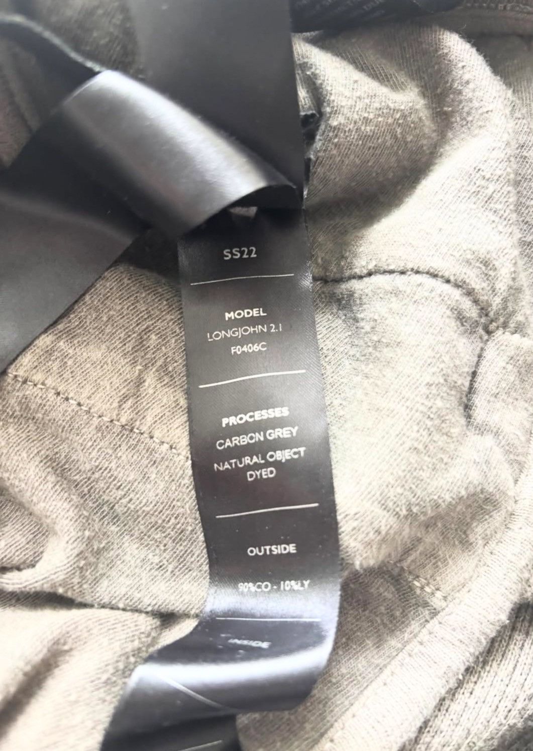 Boris Bidjan Saberi Boris Bidjan Saberi S/S22 LONGJOHN 2.1 Size US 30 / EU 46 - 4 Thumbnail