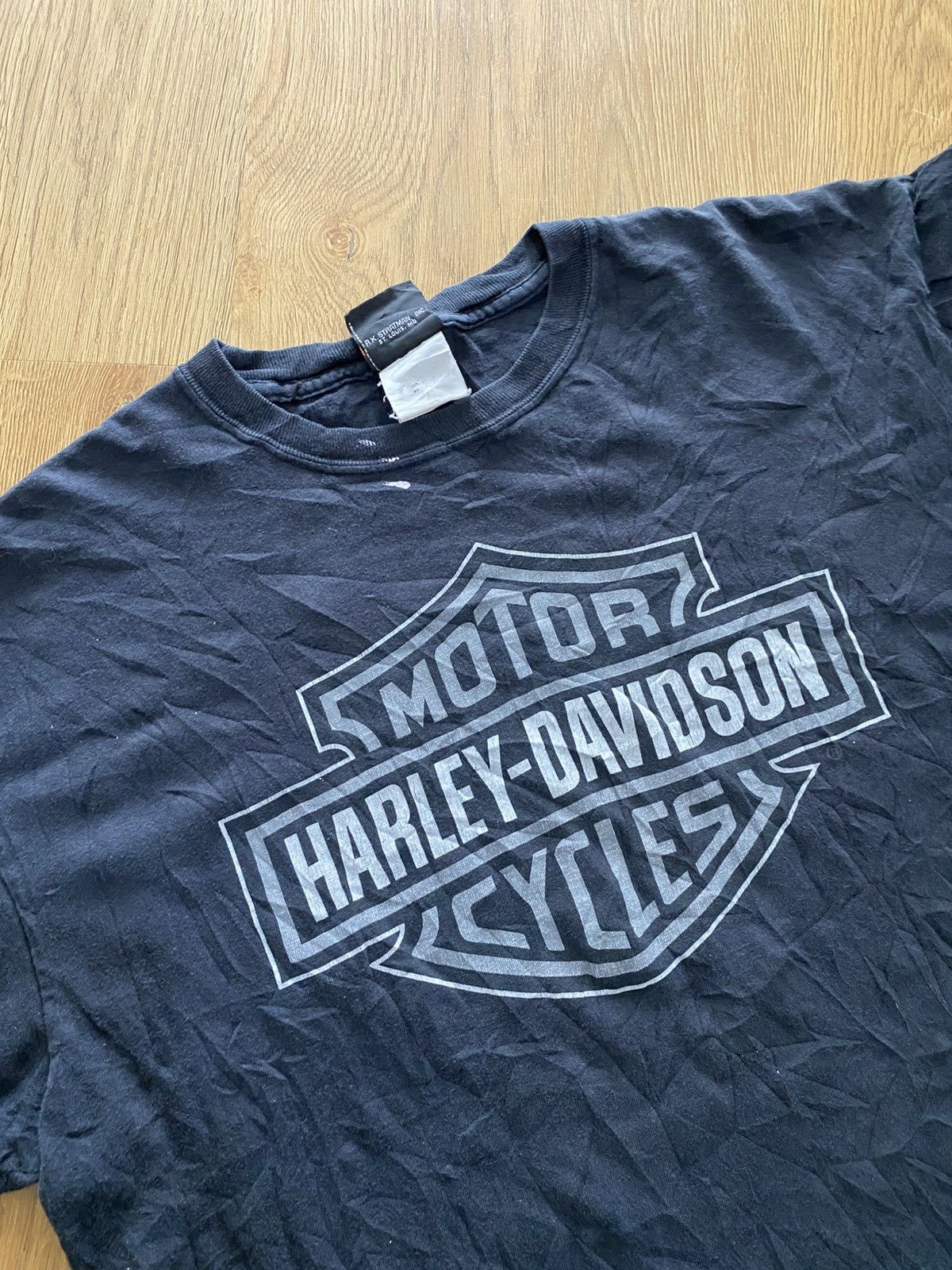 Harley Davidson × Vintage Vintage Harley Davidson Tshirt Size US XL / EU 56 / 4 - 6 Thumbnail