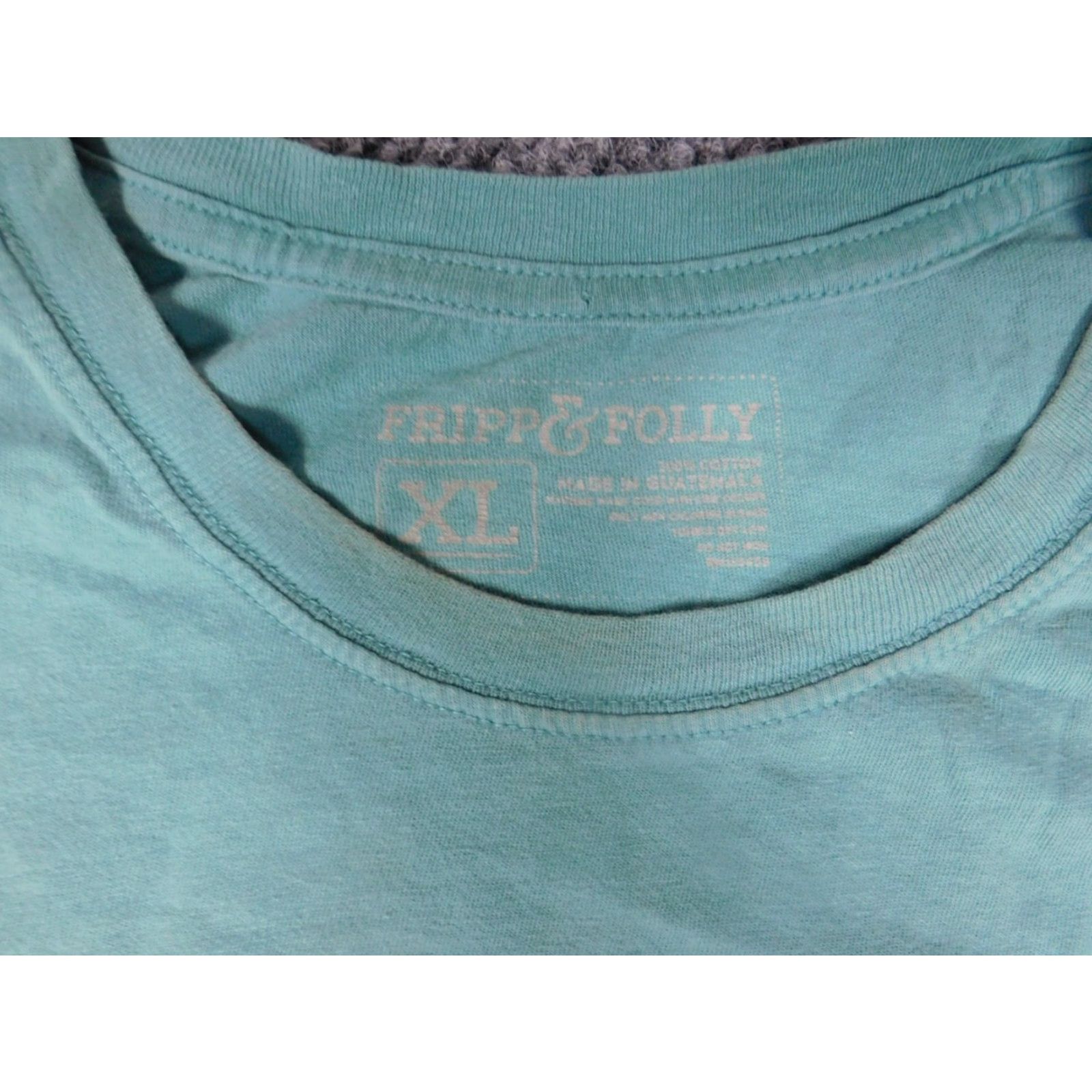 Vintage Fripp & Molly Mens Shirt XL Green graphic dog T-Shirt Crew Neck Short Sleeve Cotton Logo Vintage No Size US XL / EU 56 / 4 - 7 Thumbnail