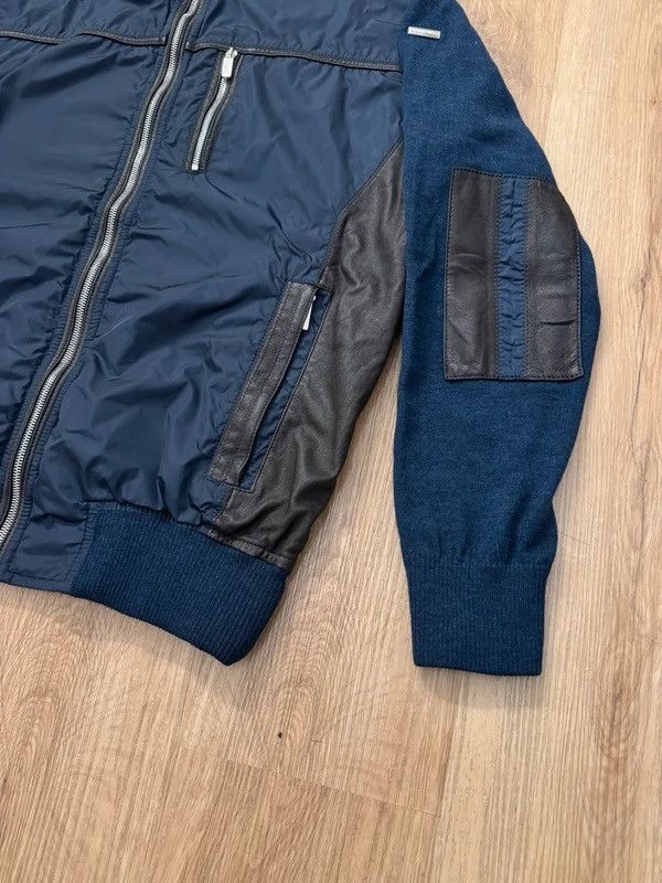 Paul & Shark Paul & Shark yachting Bomber Wool Leather Nylon Jacket L new Size US L / EU 52-54 / 3 - 4 Thumbnail