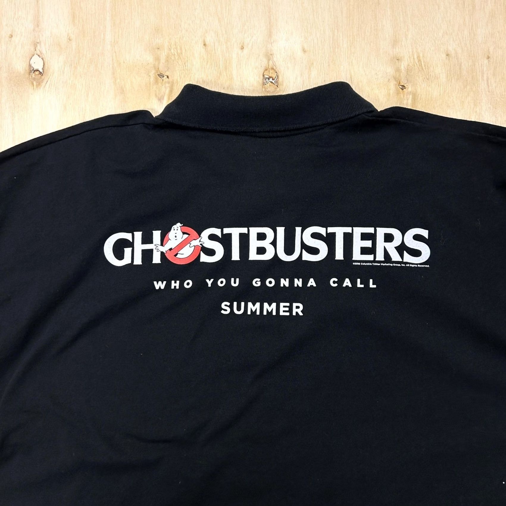 Gildan Cinemark Ghostbusters Gildan DryBlend Polo Shirt Mens 2XL Black Summer Size US XXL / EU 58 / 5 - 2 Thumbnail