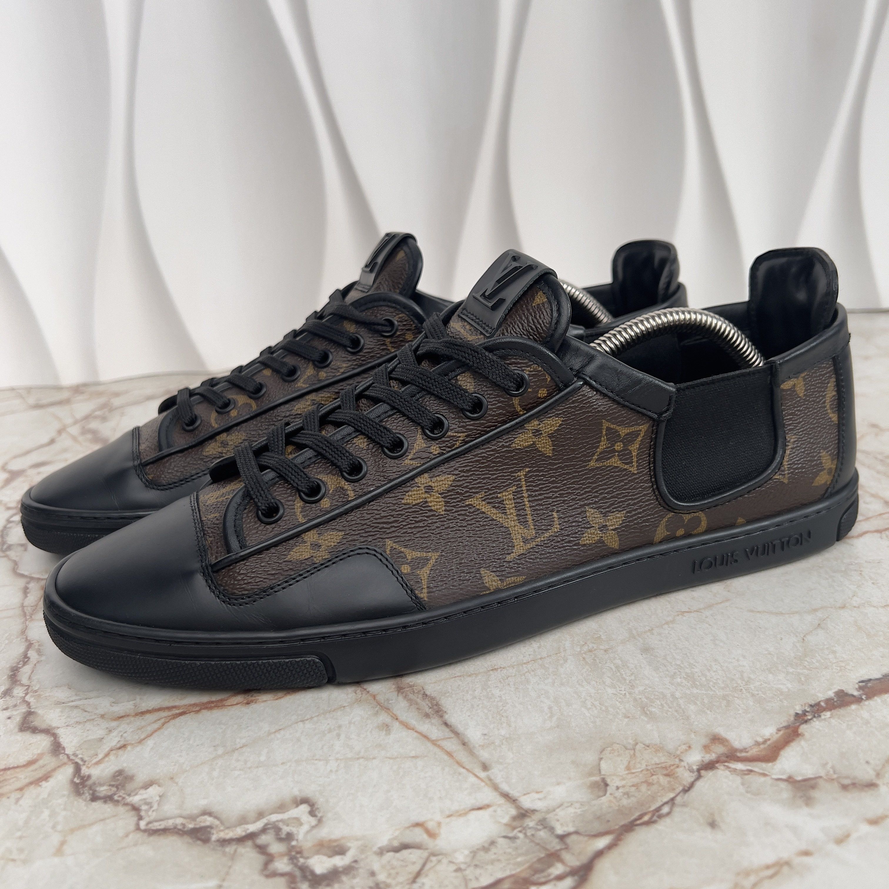 Louis Vuitton Slalom Sneaker Monogram Canvas Leather Size US 9.5 / EU 42-43 - 3 Thumbnail