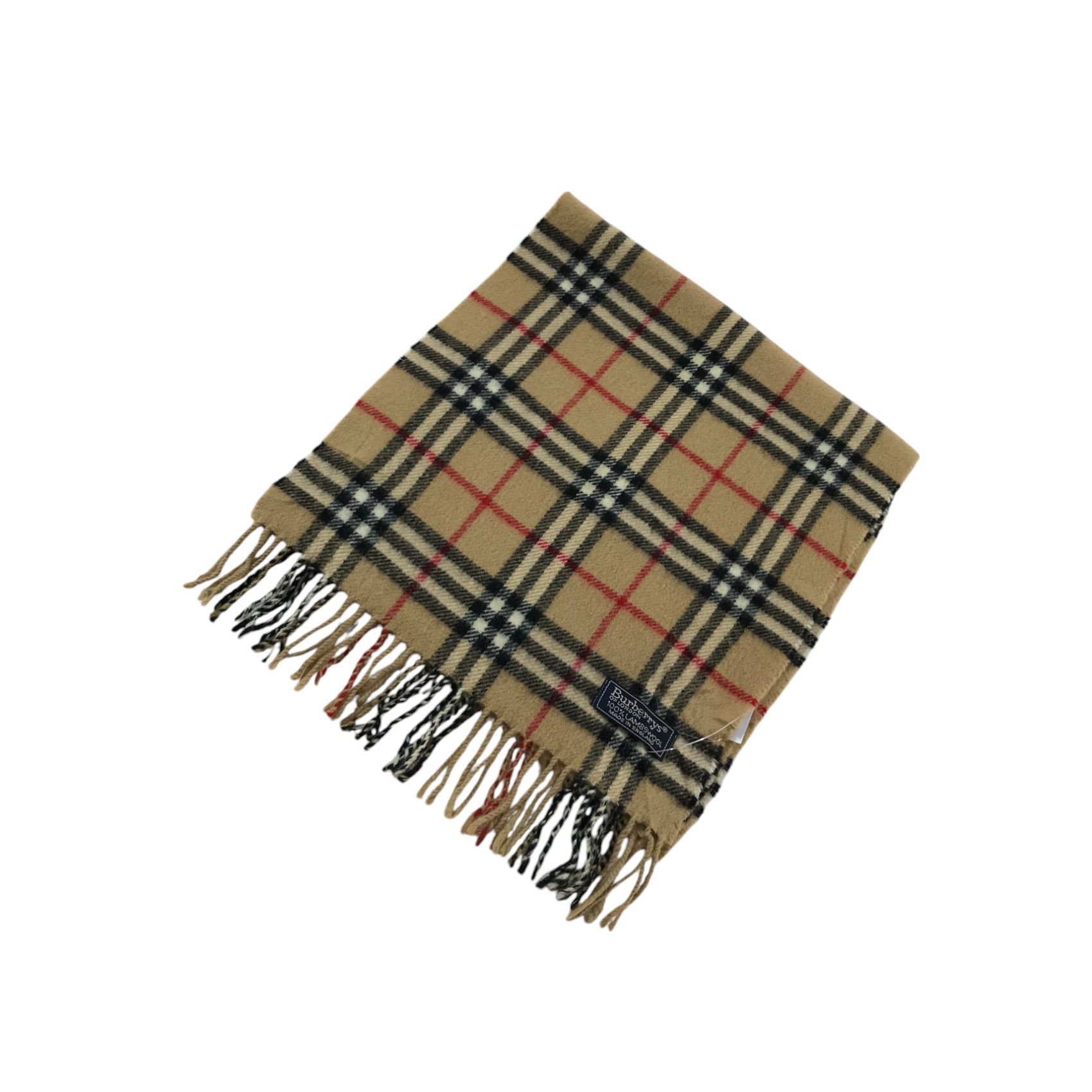 Burberry × Vintage Burberry Scarf / Muffler / Neckwear - WW1377 Size ONE SIZE - 5 Thumbnail