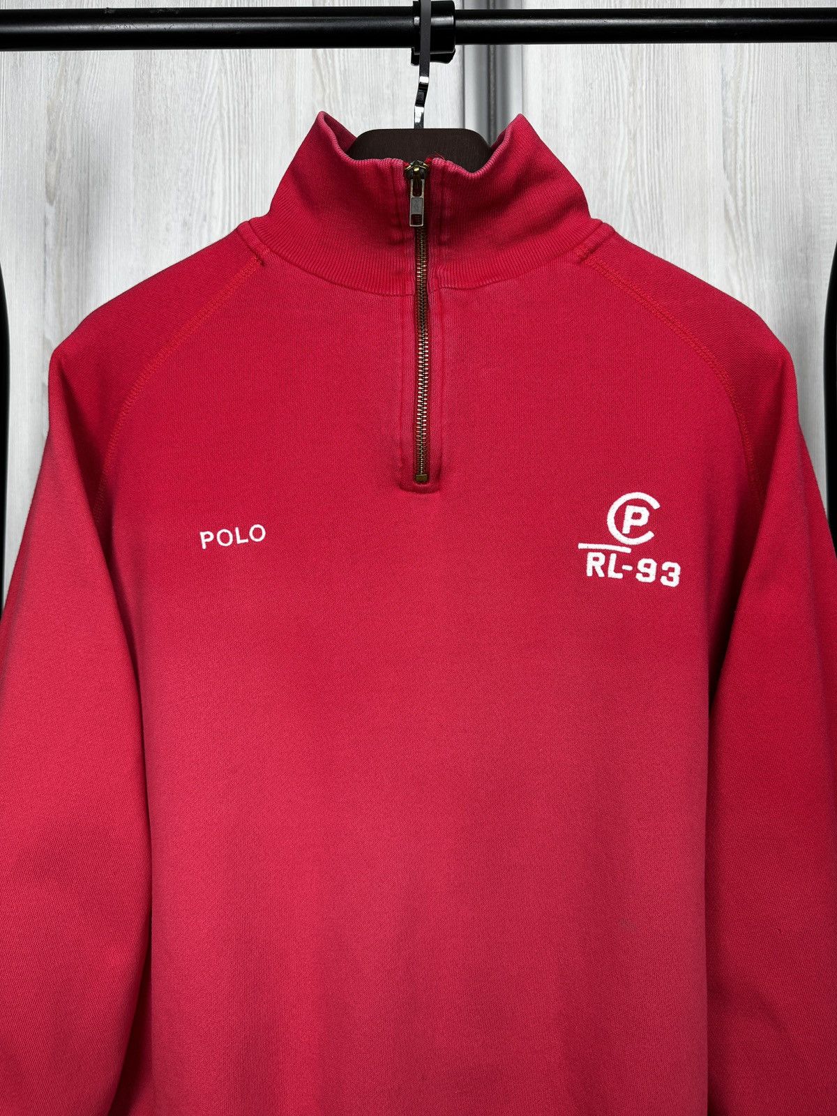 Polo Ralph Lauren Vintage 90s Polo Ralph Lauren RL-93 HiTech 1/4 zip Sweater Size US L / EU 52-54 / 3 - 3 Thumbnail