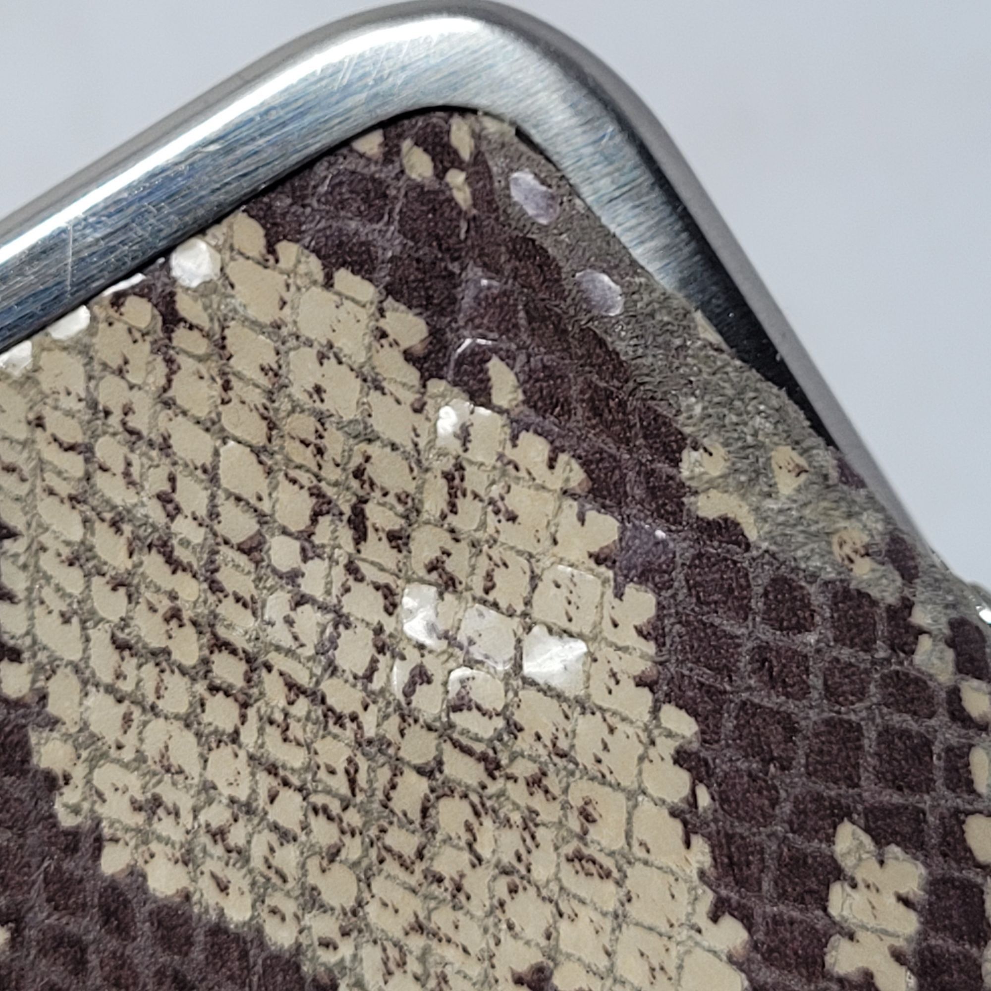 Hobo Hobo Lauren Leather Snake Clutch Wallet Frame Snap Closure E Size ONE SIZE - 4 Thumbnail