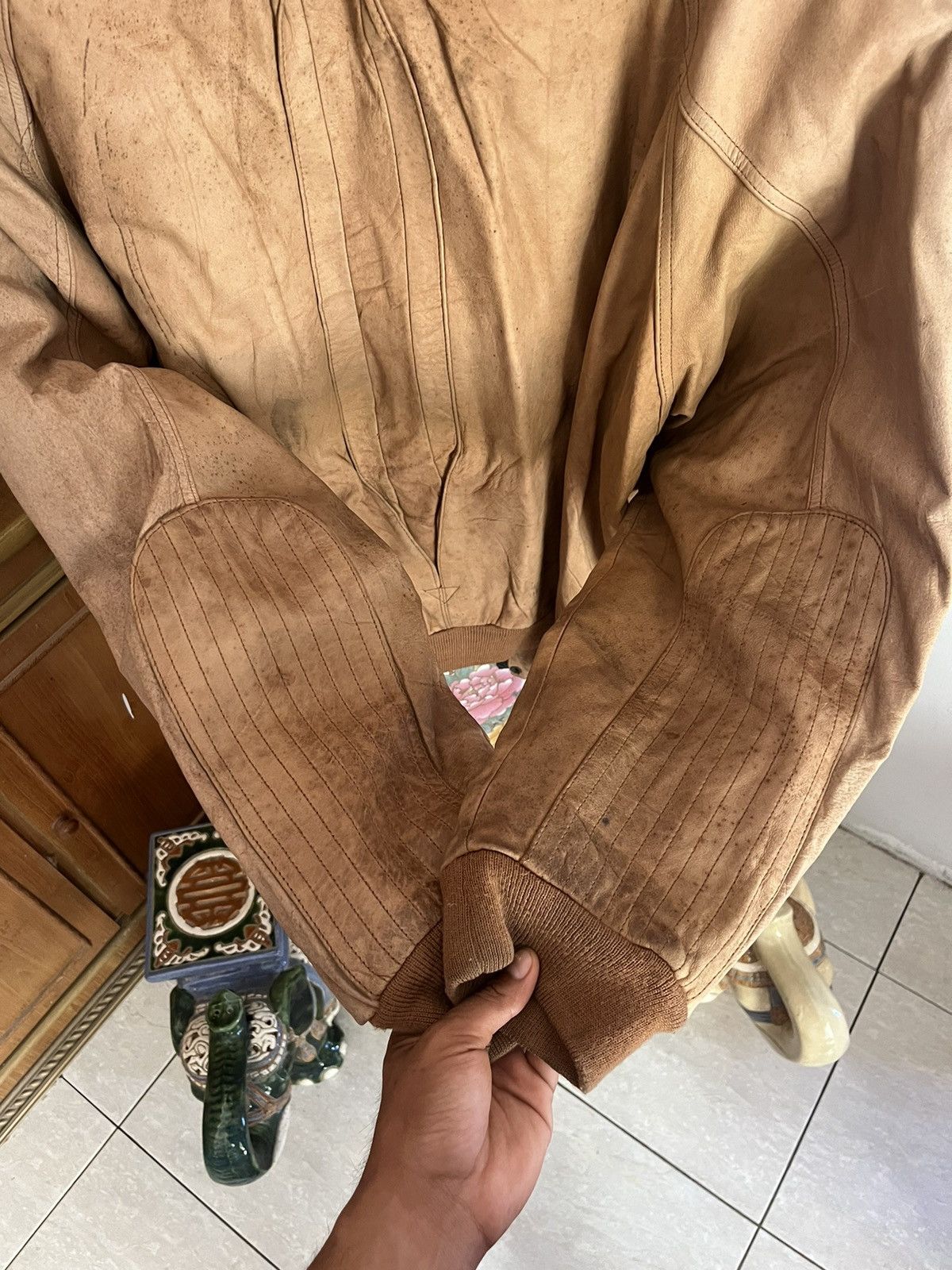 Marlboro Marlboro Vintage Suede Jacket Size US XL / EU 56 / 4 - 10 Thumbnail