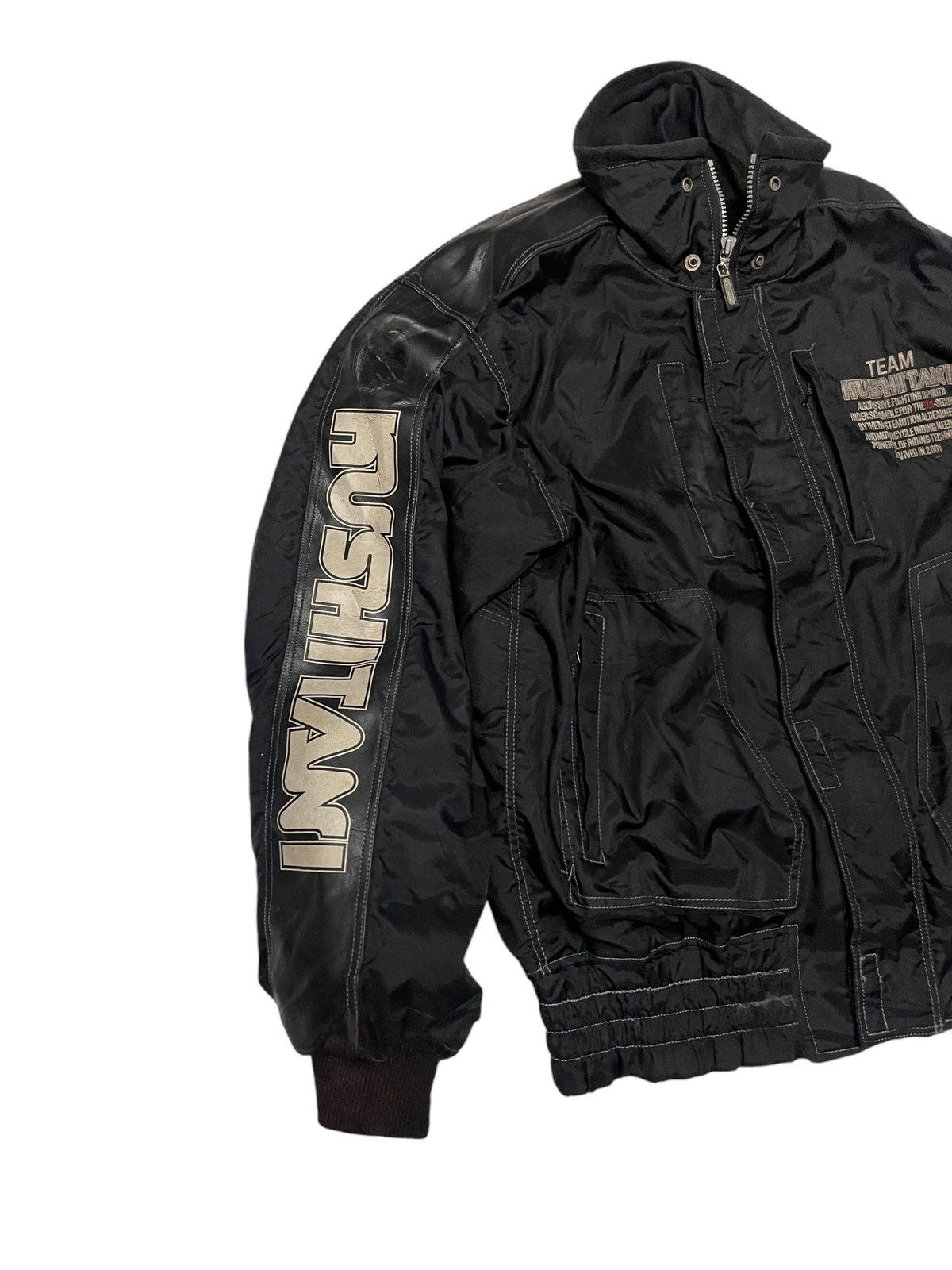 Japanese Brand RUSHITANI RACING JACKET Size US XL / EU 56 / 4 - 3 Thumbnail