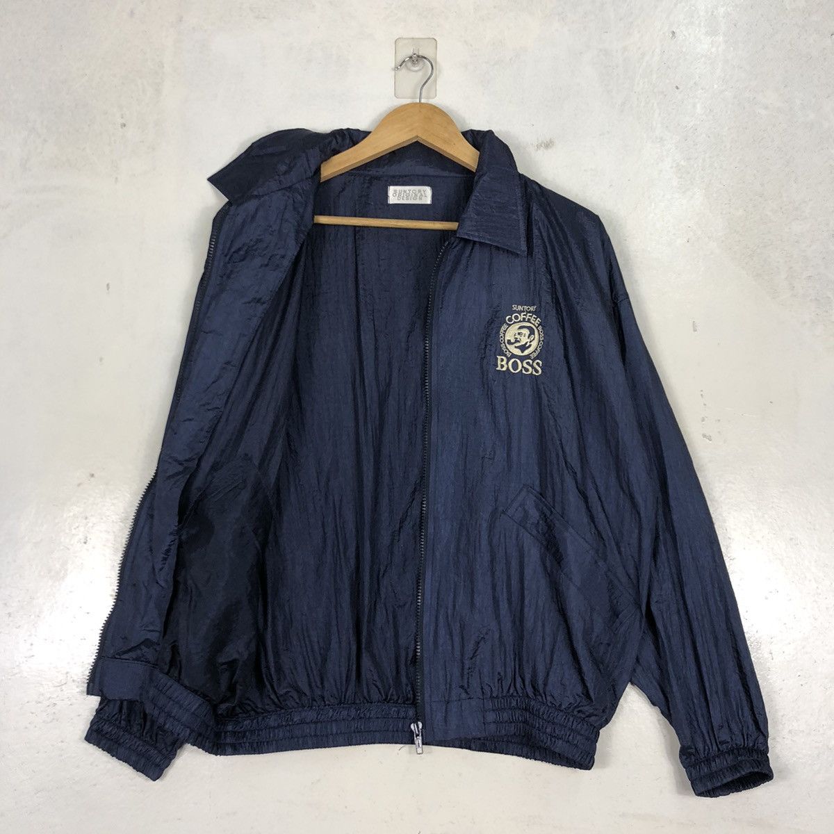 Japanese Brand × Other × Vintage 💙SEND OFFER 💙SUNTORY COFFEE BOSS WINDBREAKER Size US M / EU 48-50 / 2 - 9 Thumbnail