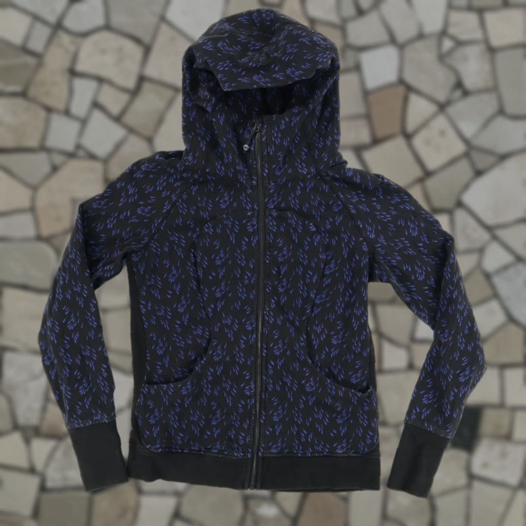 Lululemon Lululemon Full Zip Hooded Women's 10 Jacket Black Shirt Size L / US 10 / IT 46 - 1 Thumbnail