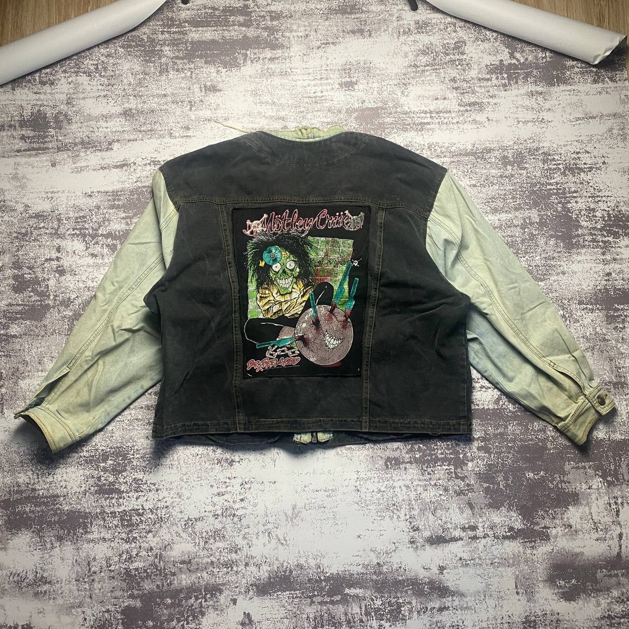 Band Tees ARCHIVE 1989 RARE MOTLEY CRUE DR FEELGOOD Jacket Size US L / EU 52-54 / 3 - 1 Thumbnail