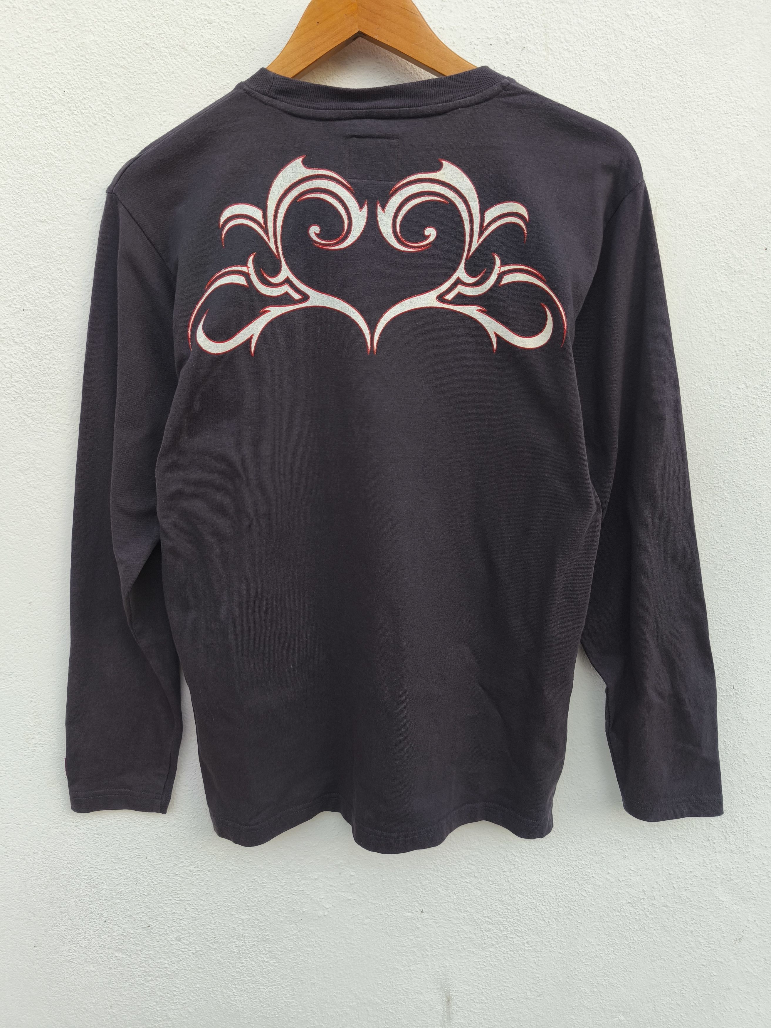 Sukajan t shirt long sleeve Share Homme Spirit