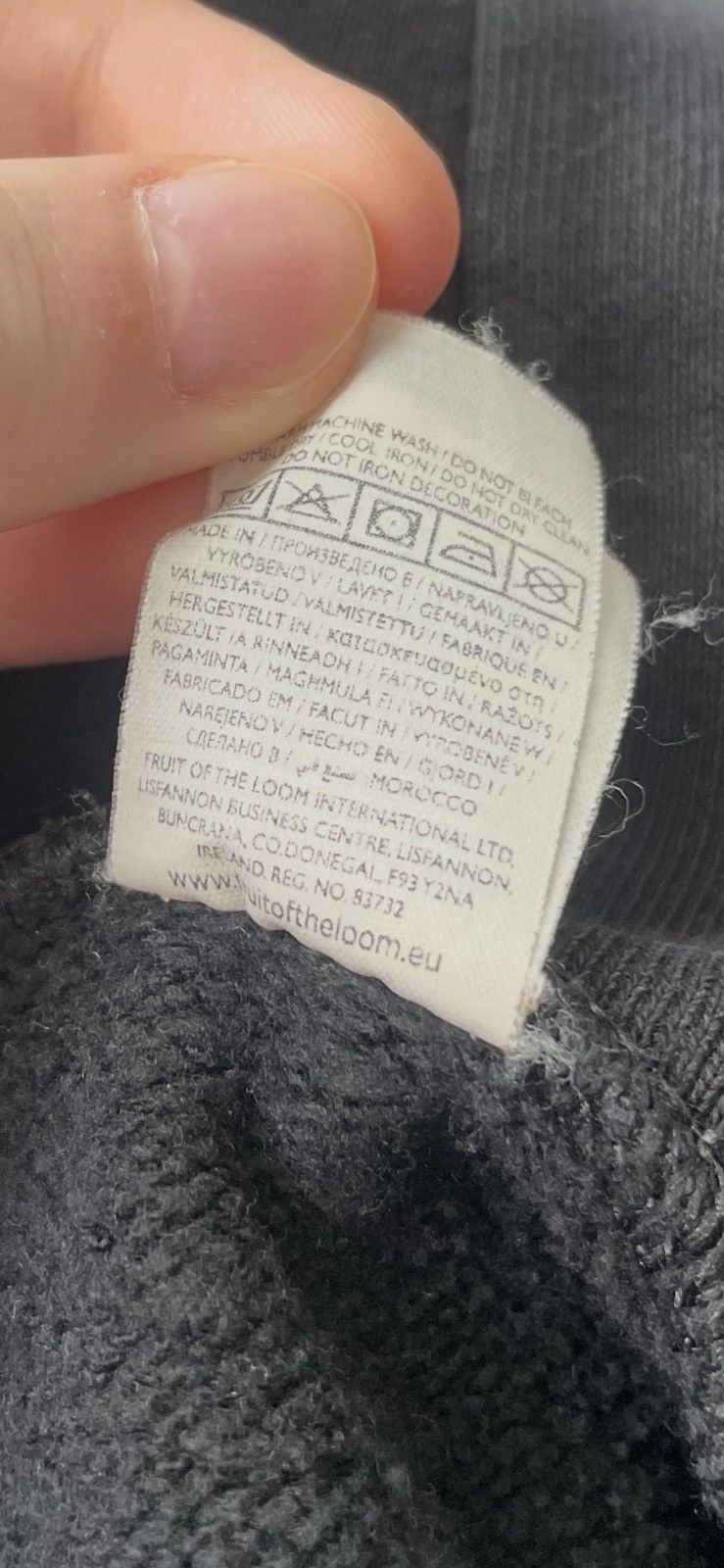 Fruit Of The Loom S&TC hoodie Fruit Of The Loom Size US L / EU 52-54 / 3 - 4 Thumbnail