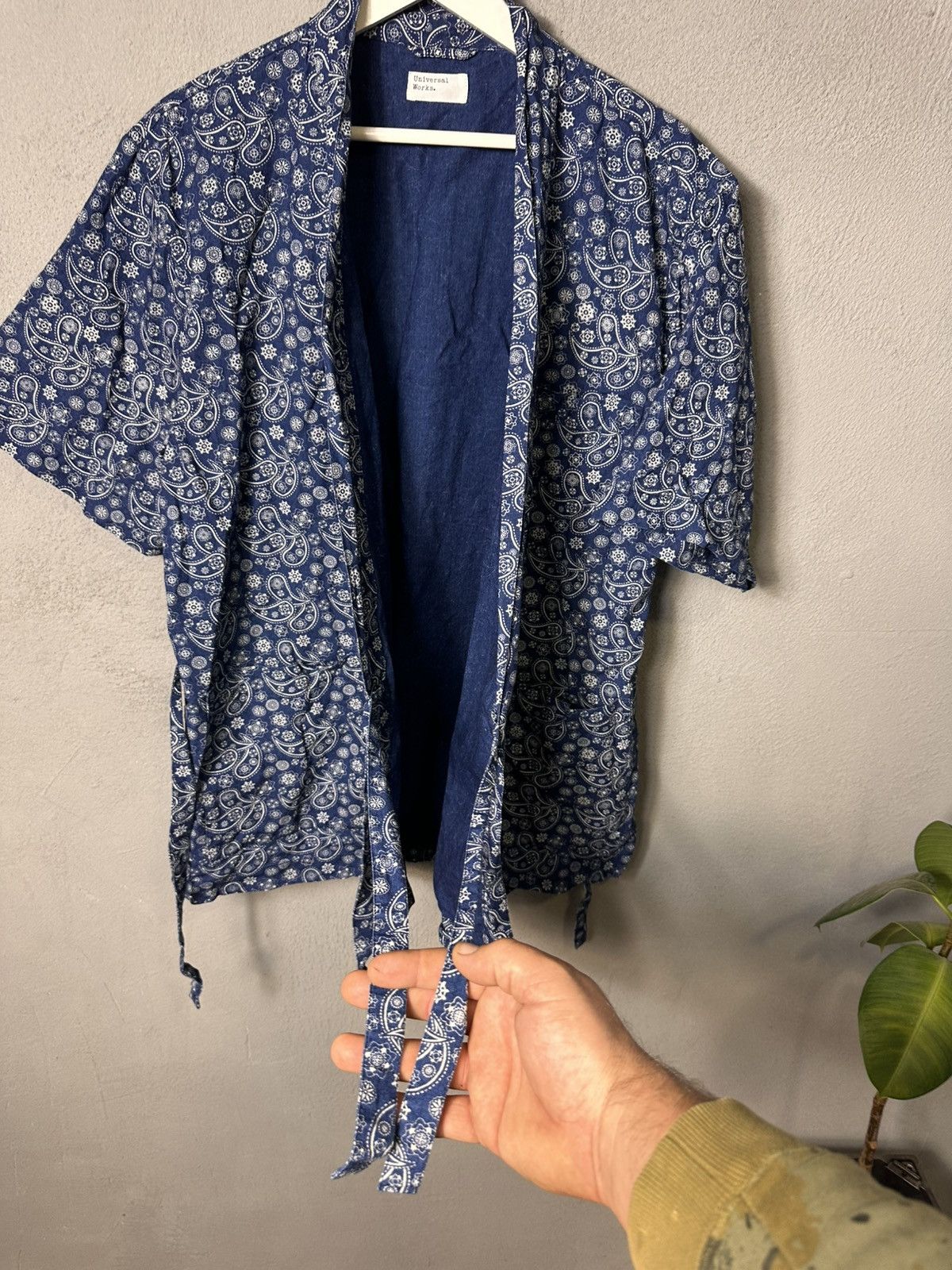 Universal Works Universal Works Japanese Paisley Short Sleeve Kyoto Shirt Size US XL / EU 56 / 4 - 3 Thumbnail