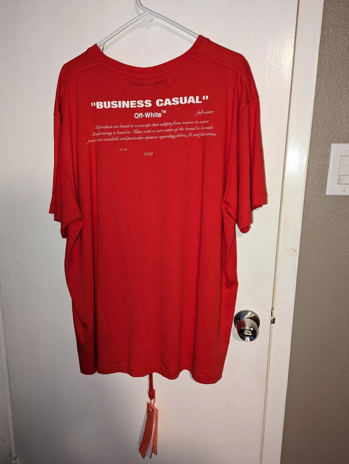 Off-White Off White x MCA Bernini Tee Size US M / EU 48-50 / 2 - 2 Thumbnail