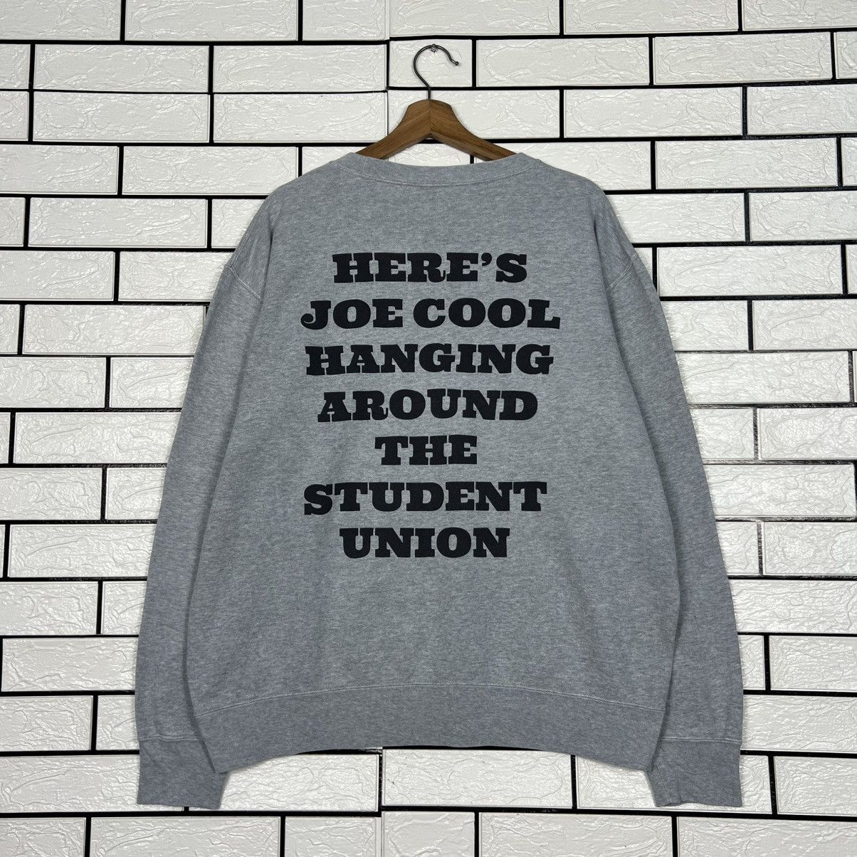 Peanuts UNIQLO X PEANUTS Big Logo Crewneck Sweatshirt #4169-C191 Size US XL / EU 56 / 4 - 1 Thumbnail