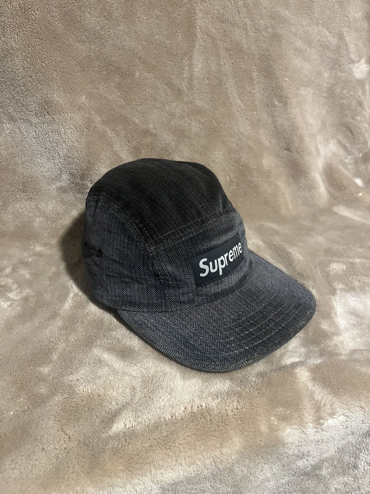 Supreme Vintage Y2K 2000’s made in USA Supreme 5 Panel Felt Cap Size ONE SIZE - 1 Thumbnail