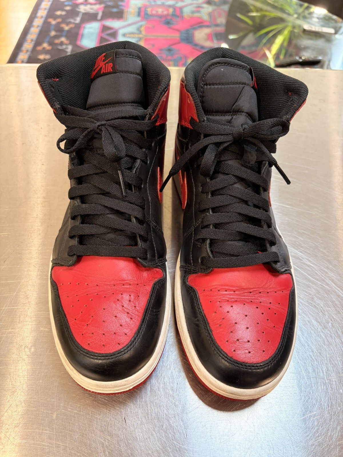 Jordan Brand Jordan 1 Bred OG 2013 Size US 11 / EU 44 - 1 Thumbnail
