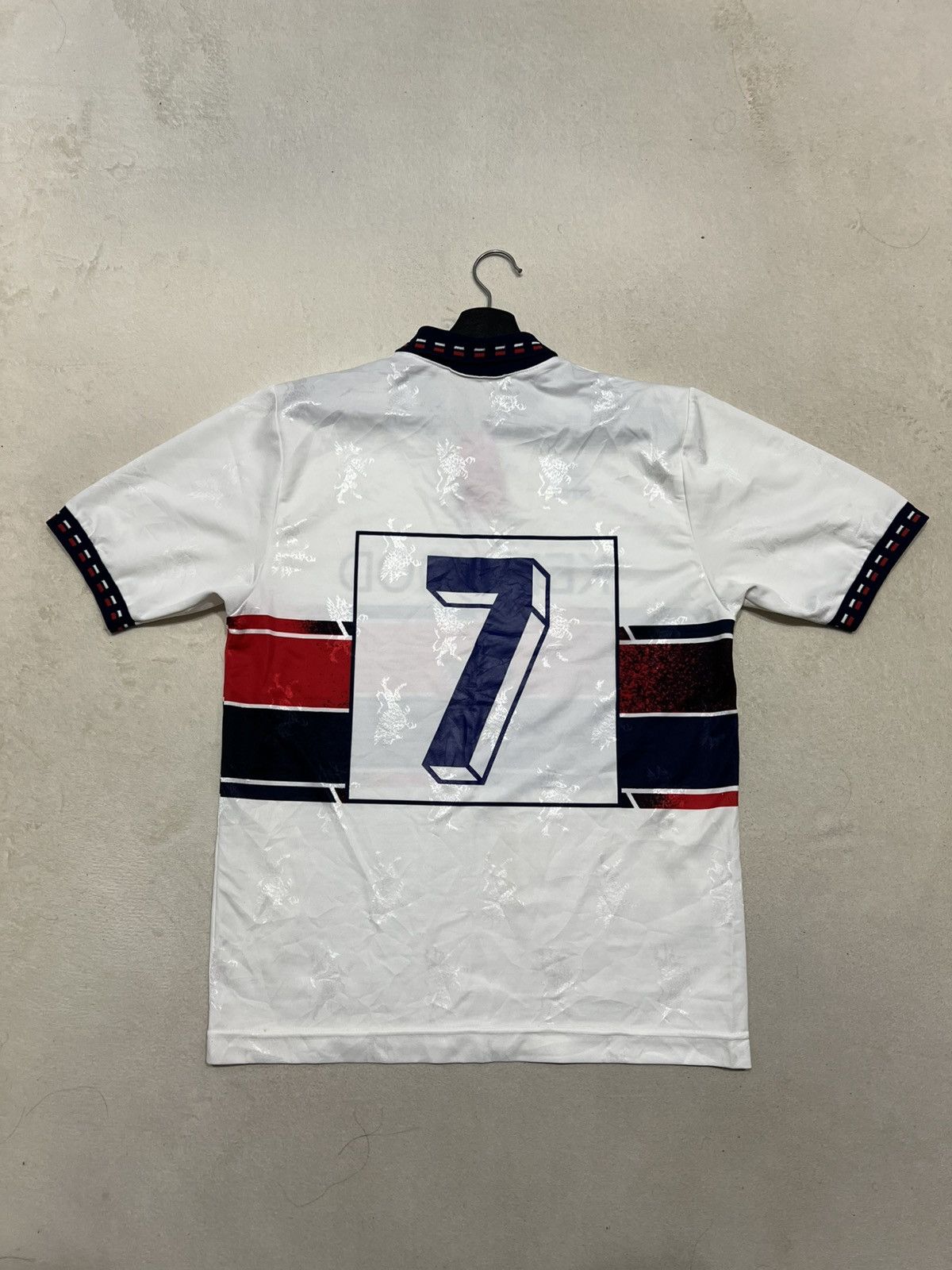 Errea Genoa 1994 Errea Away Jersey #KazuyoshiMiura 7 Size US L / EU 52-54 / 3 - 6 Thumbnail