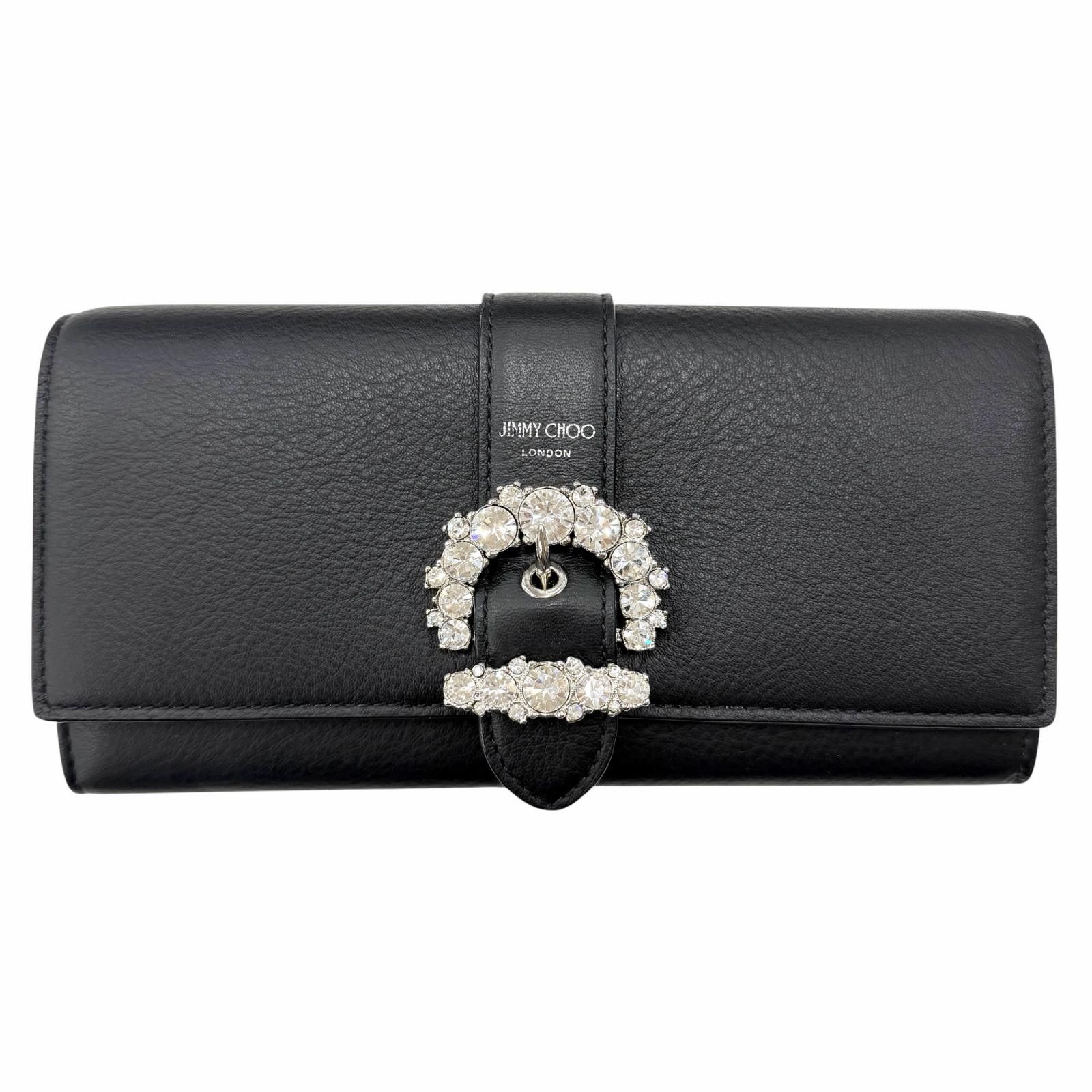 Jimmy Choo Jimmy Choo JIMMY CHOO Leather Long Wallet Leather Shoulder DUTY FREE for USA Size ONE SIZE - 1 Thumbnail