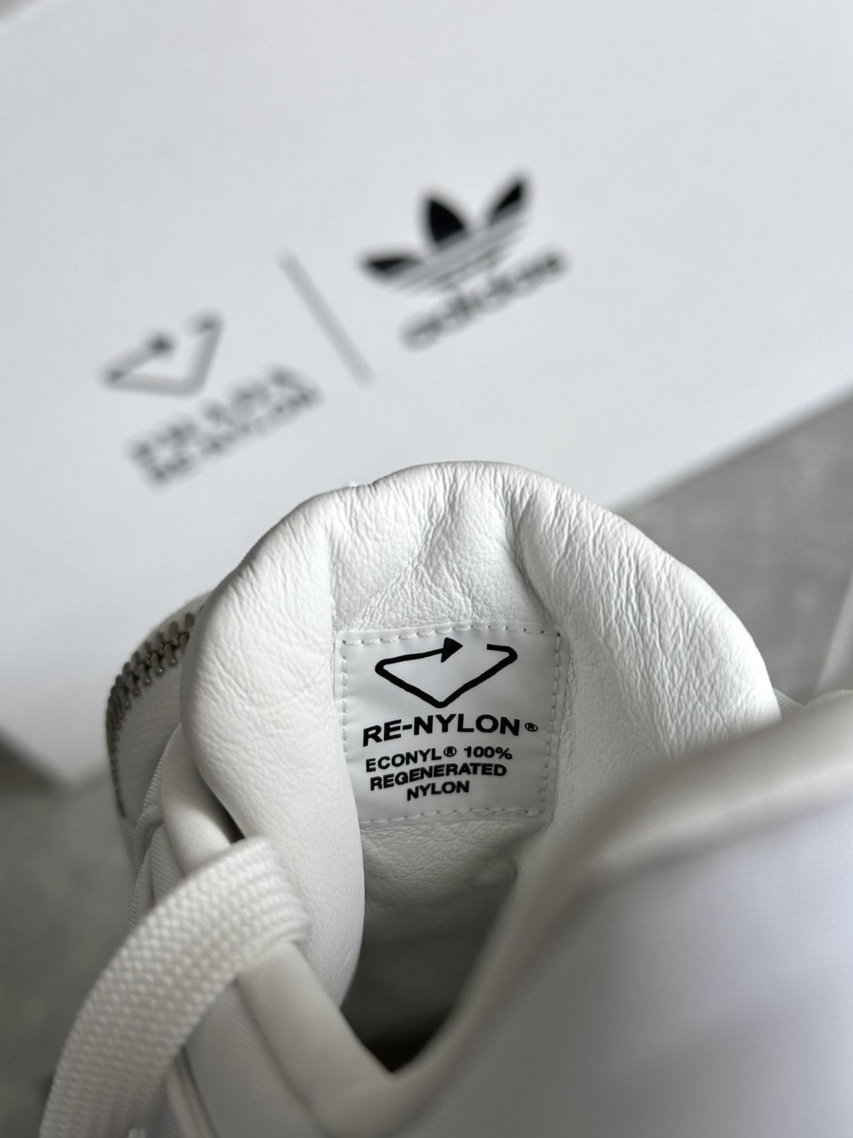 Adidas × Prada Prada Adidas RE-Nylon Forum Low White Sneakers US 6 / 36 Size US 6 / IT 36 - 14 Thumbnail
