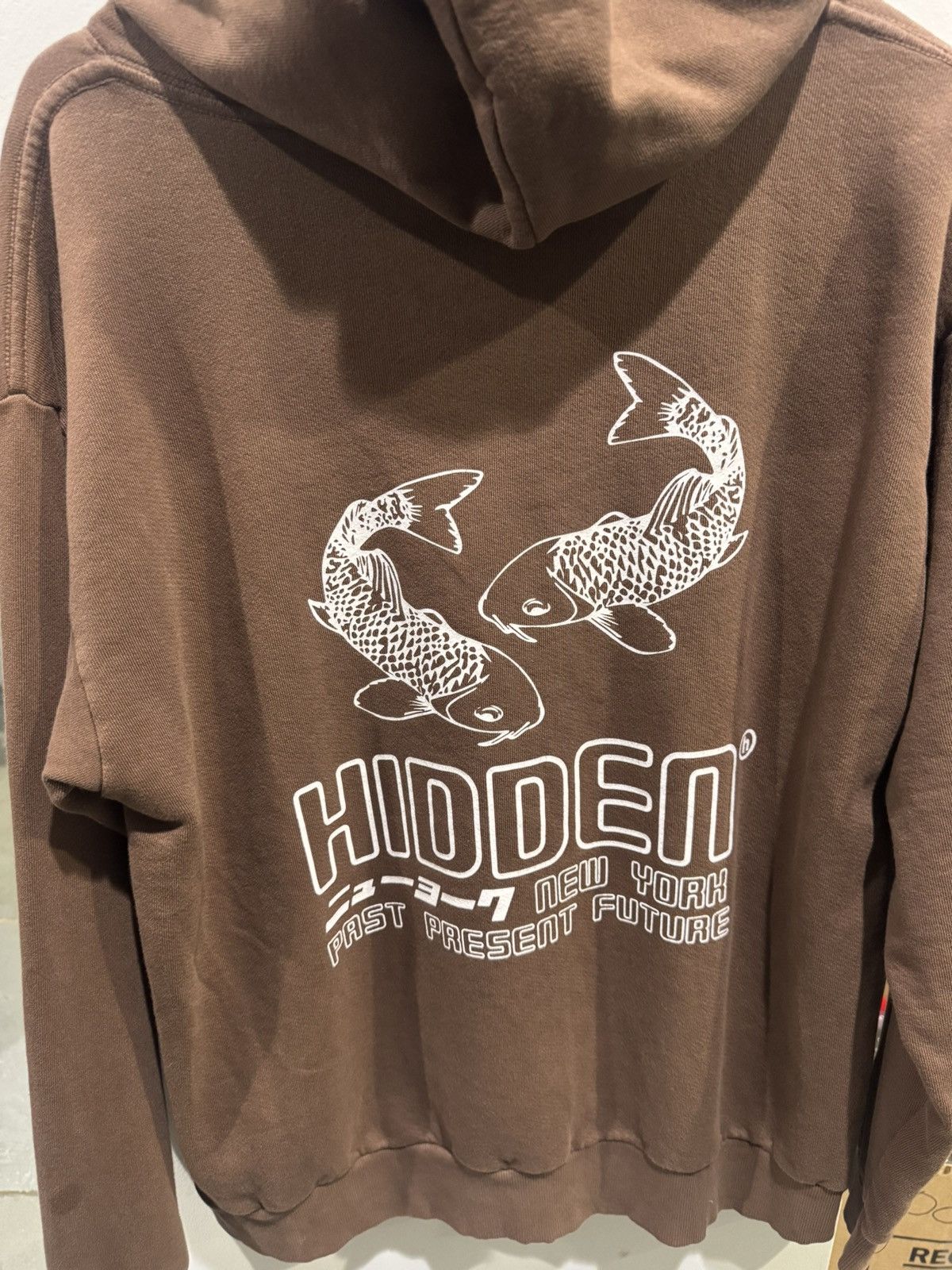 HIDDEN Hidden NY Koi Fish Hoodie Brown Size US M / EU 48-50 / 2 - 4 Thumbnail