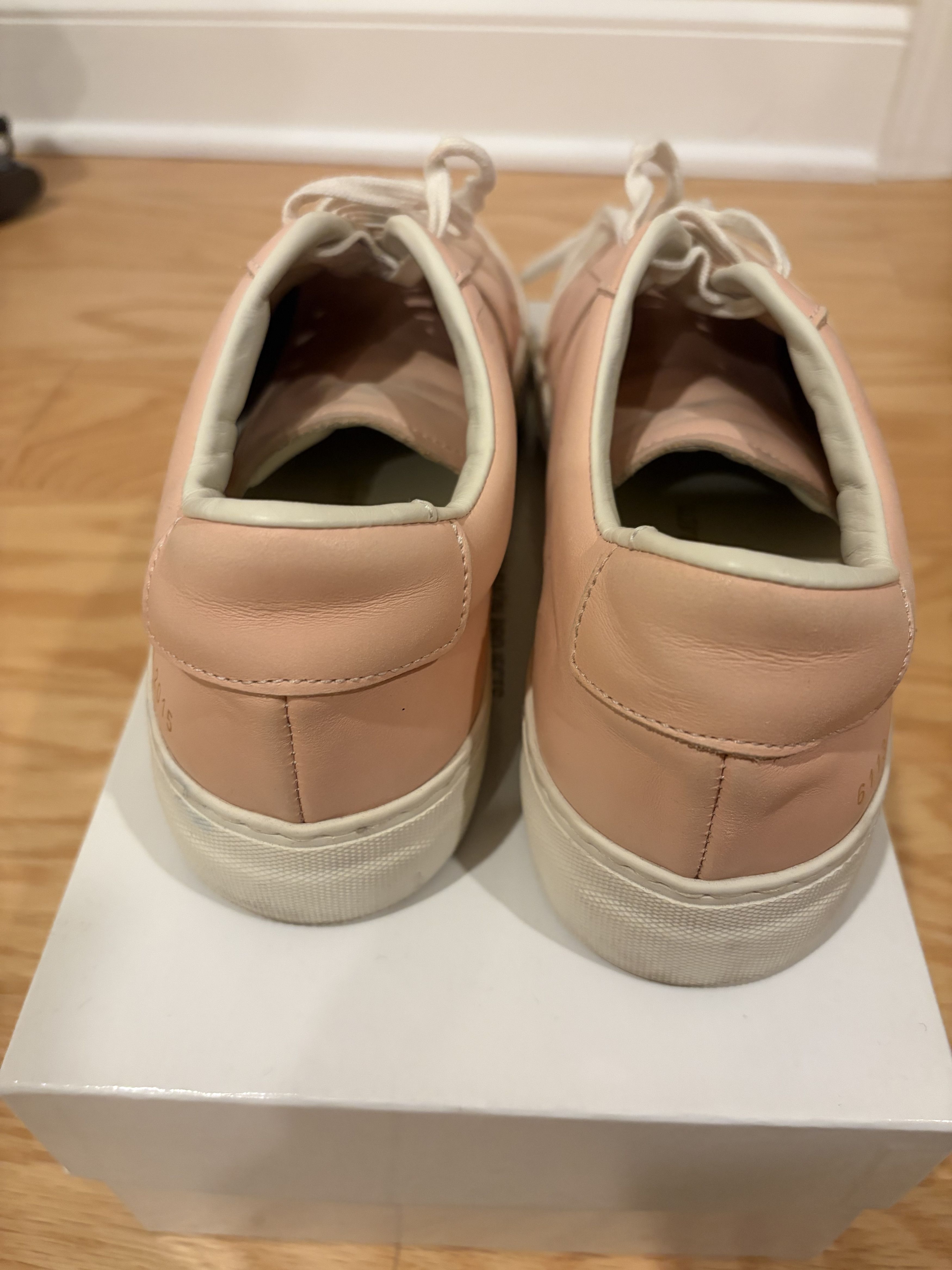 Common Projects Woman by Common Projects BBall Low Sneaker Pink US 10 EU 40 Size US 10 / IT 40 - 4 Thumbnail