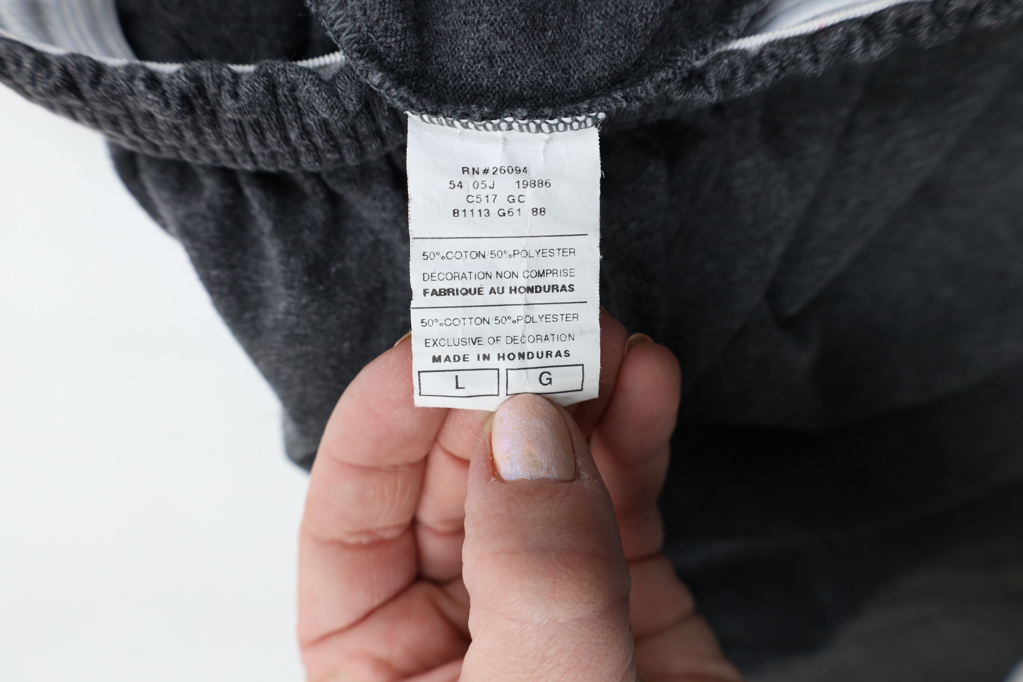 Champion Vintage 90s Champion Heavyweight Above Knee Shorts Gray Size US 34 / EU 50 - 9 Thumbnail